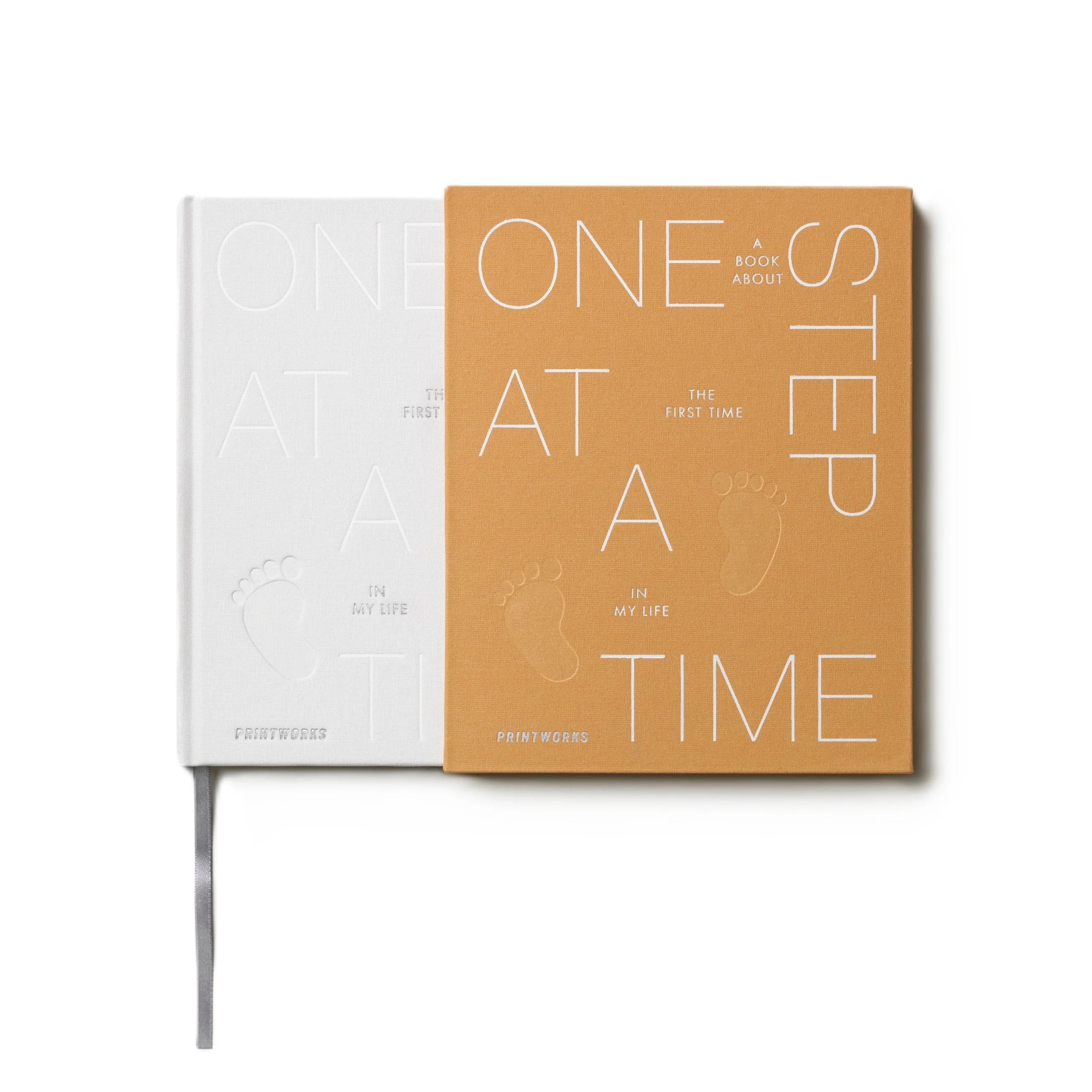 Album wspomnień ONE STEP AT A TIME żółty z białym