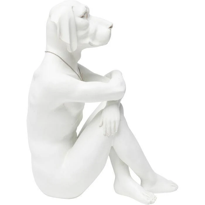 Figurka dekoracyjna GANGSTER DOG biały - Image 5