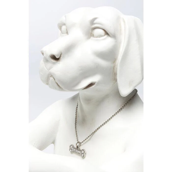 Figurka dekoracyjna GANGSTER DOG biały - Image 8