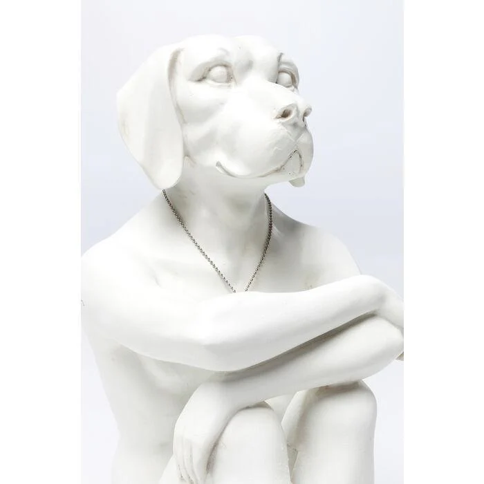 Figurka dekoracyjna GANGSTER DOG biały - Image 9