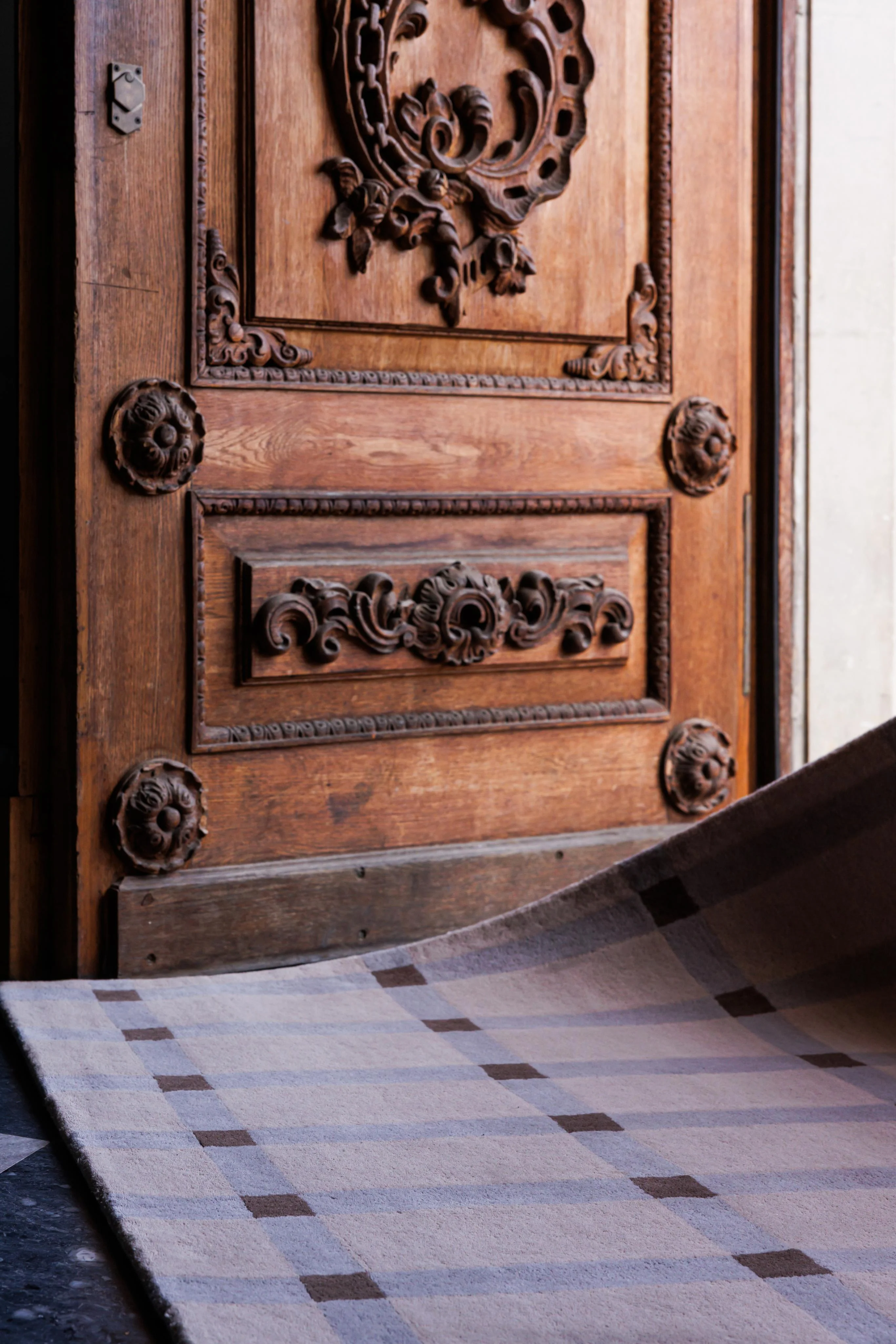 Dywan COTTAGE brązowy z szarym - Image 4