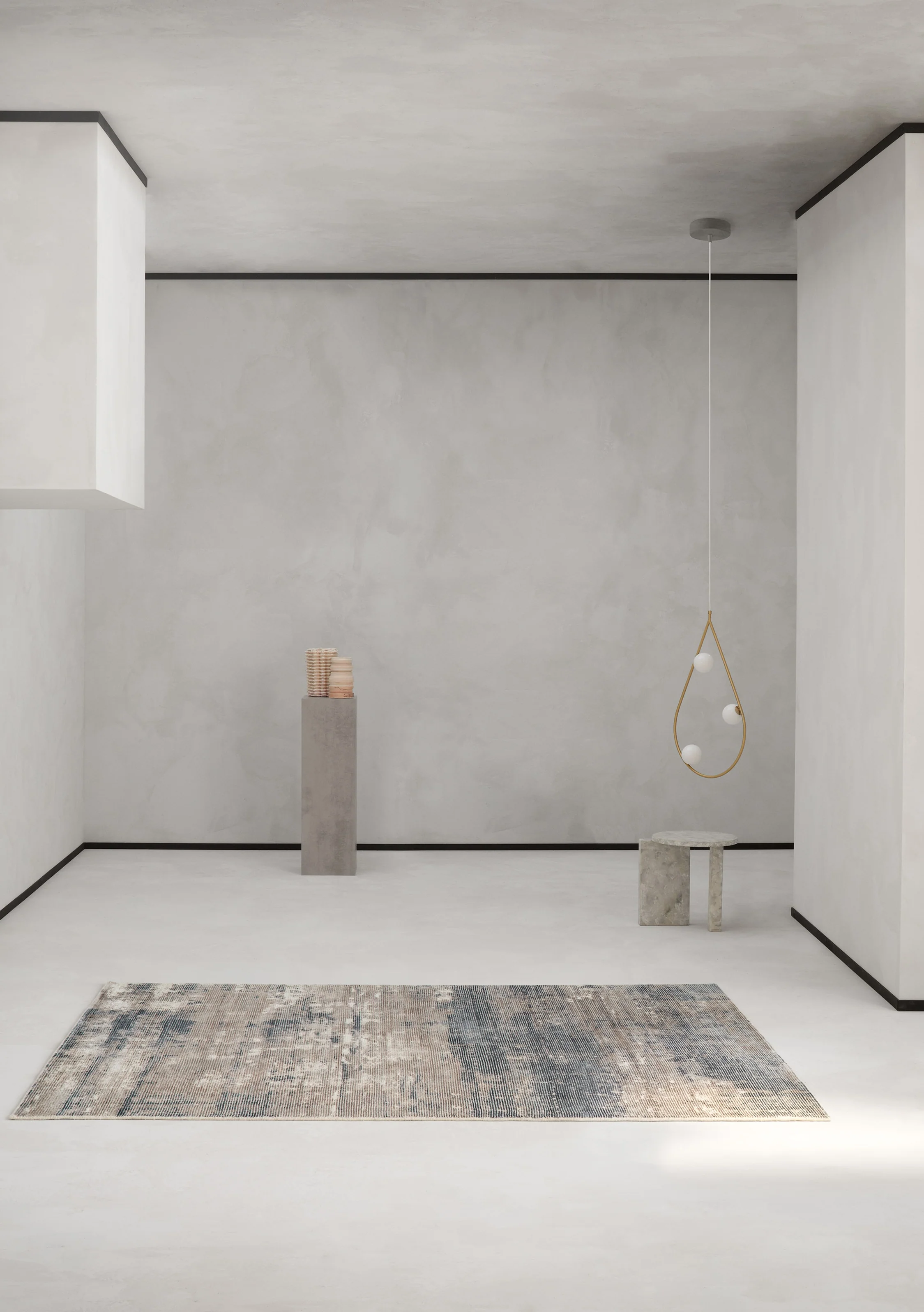 Dywan EMBLA - STEEL szaroniebieski - Image 2