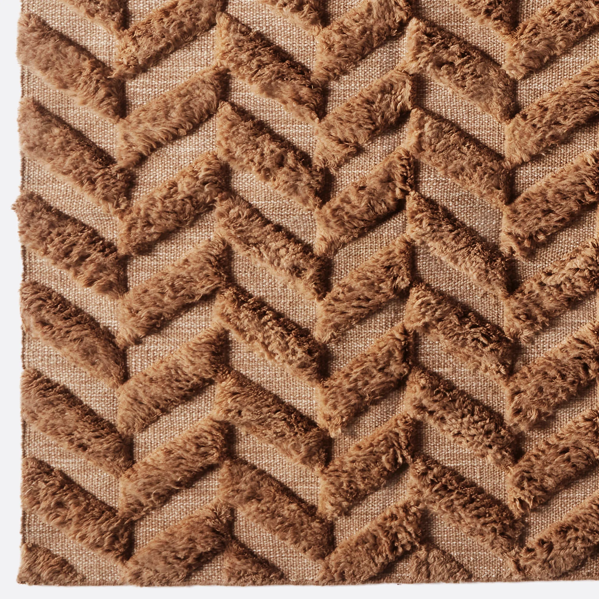 Dywan HERRINGBONE brązowy - Image 4