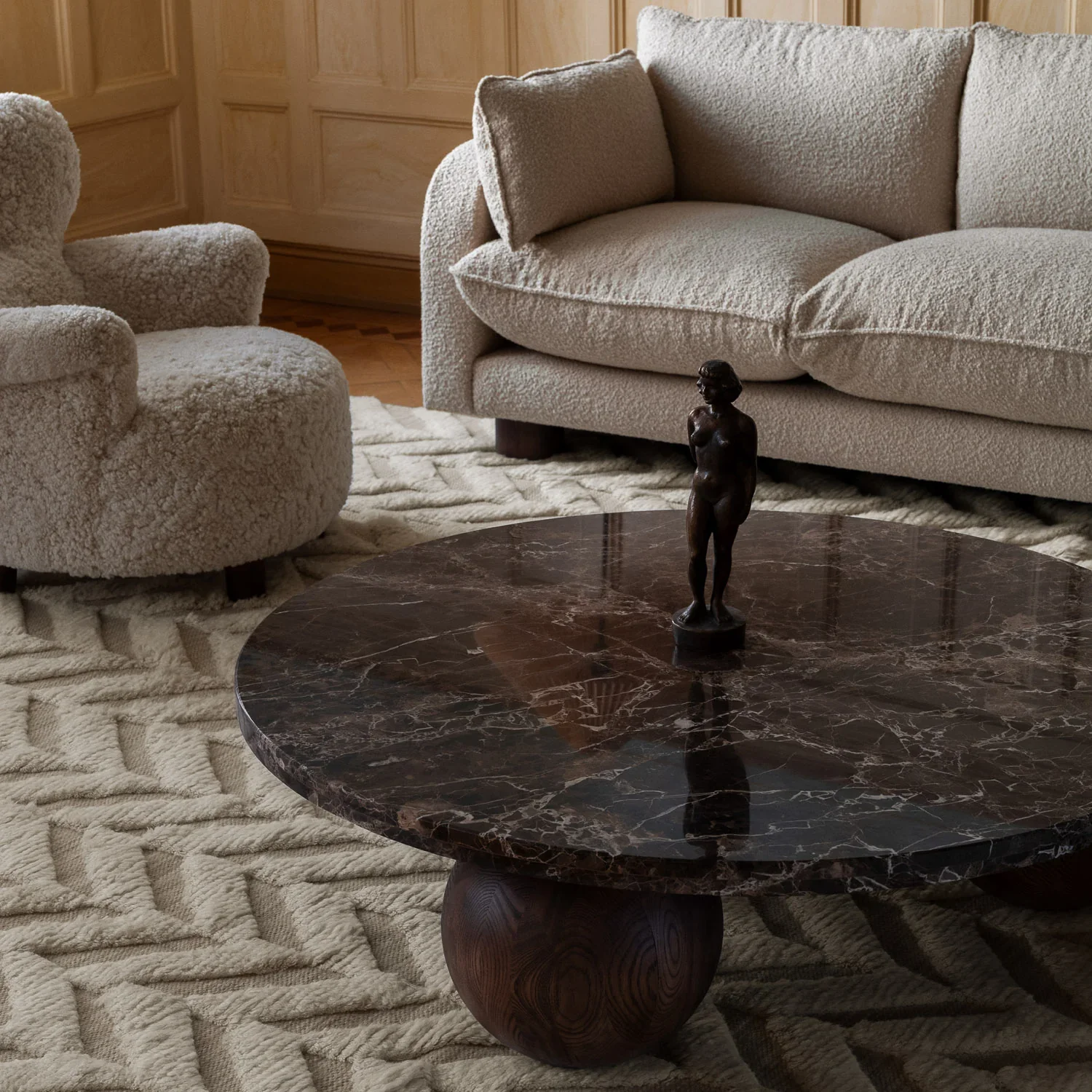 Dywan HERRINGBONE kremowy - Image 3