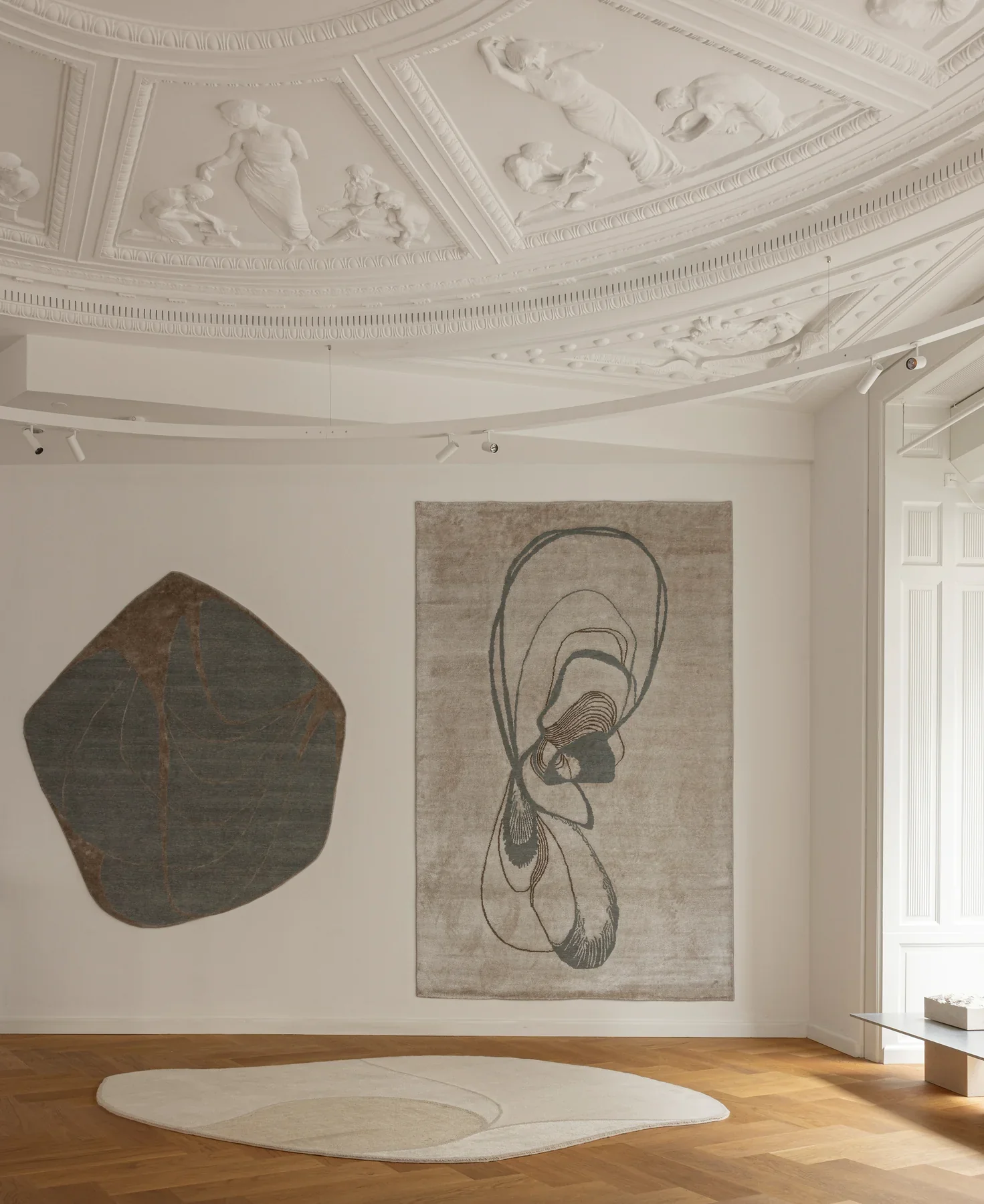 Dywan niesymetryczny OYSTER TALE turkusowy - Image 2