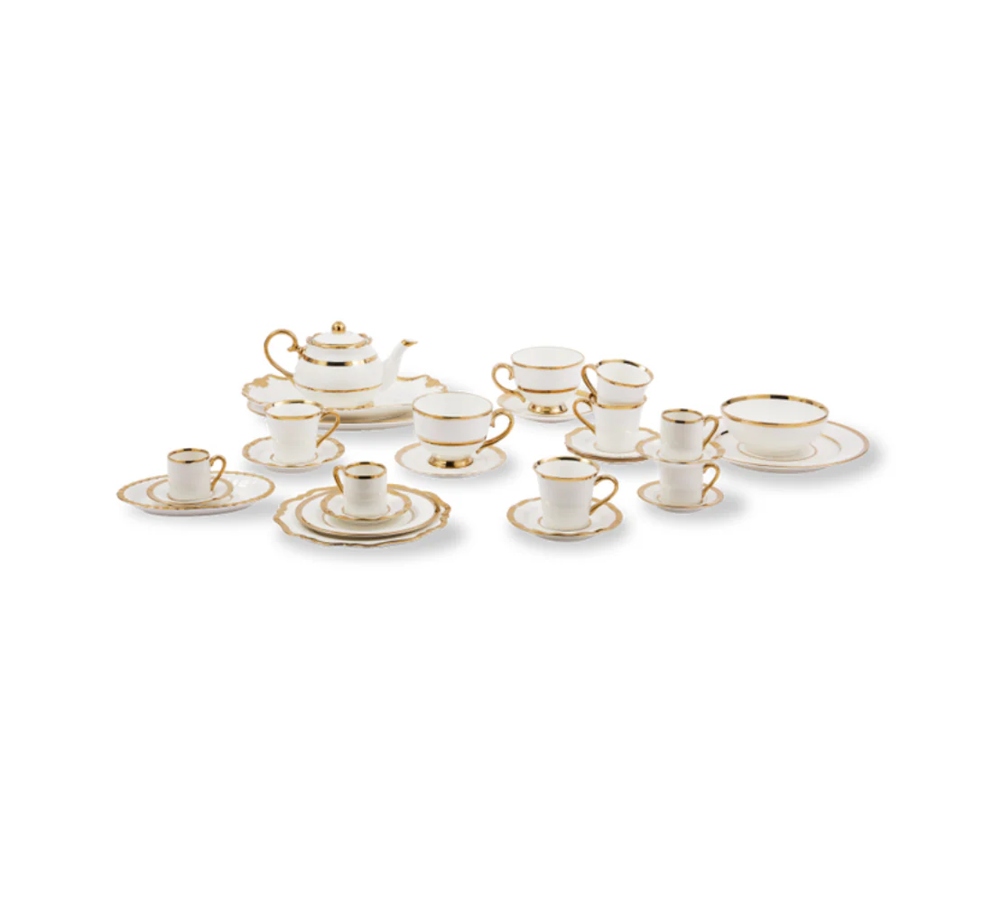 Dzbanek GOLDEN FINDS porcelana - Image 4