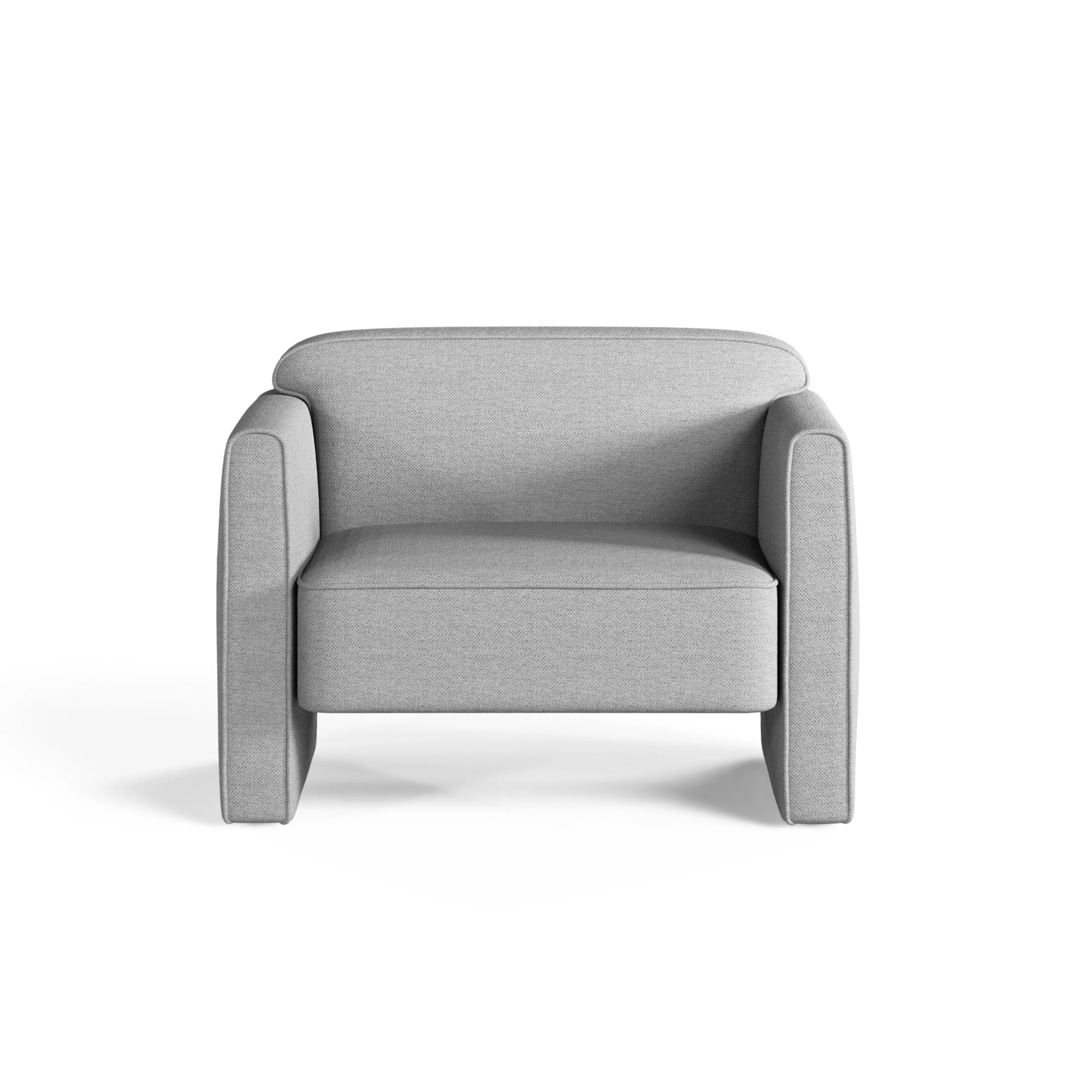 Fotel ABBY jasny szary - Image 3