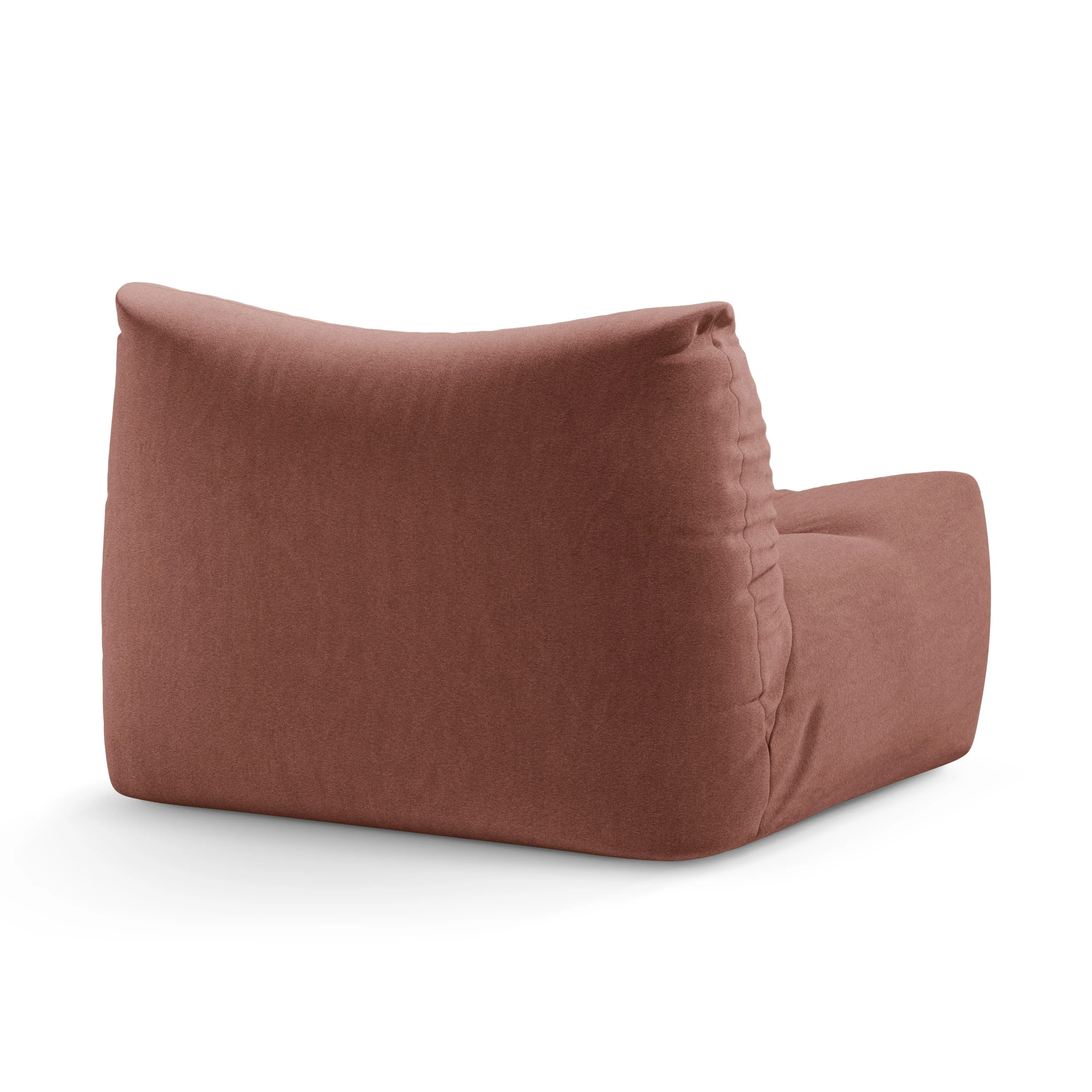 Fotel aksamitny TOVE różowy flamingo - Image 4