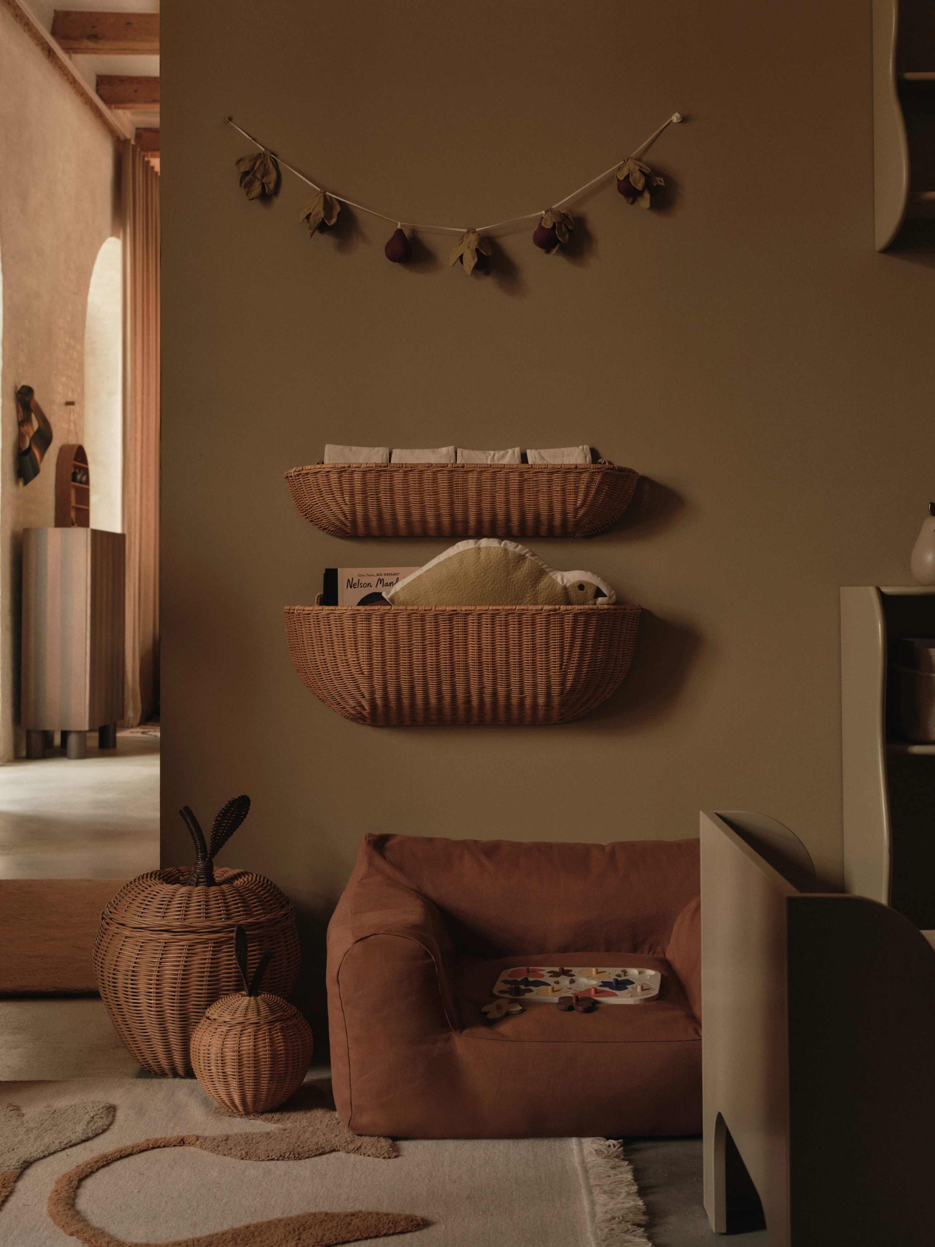 Fotel dziecięcy BILLOW BEAN BAG brązowy - Image 7