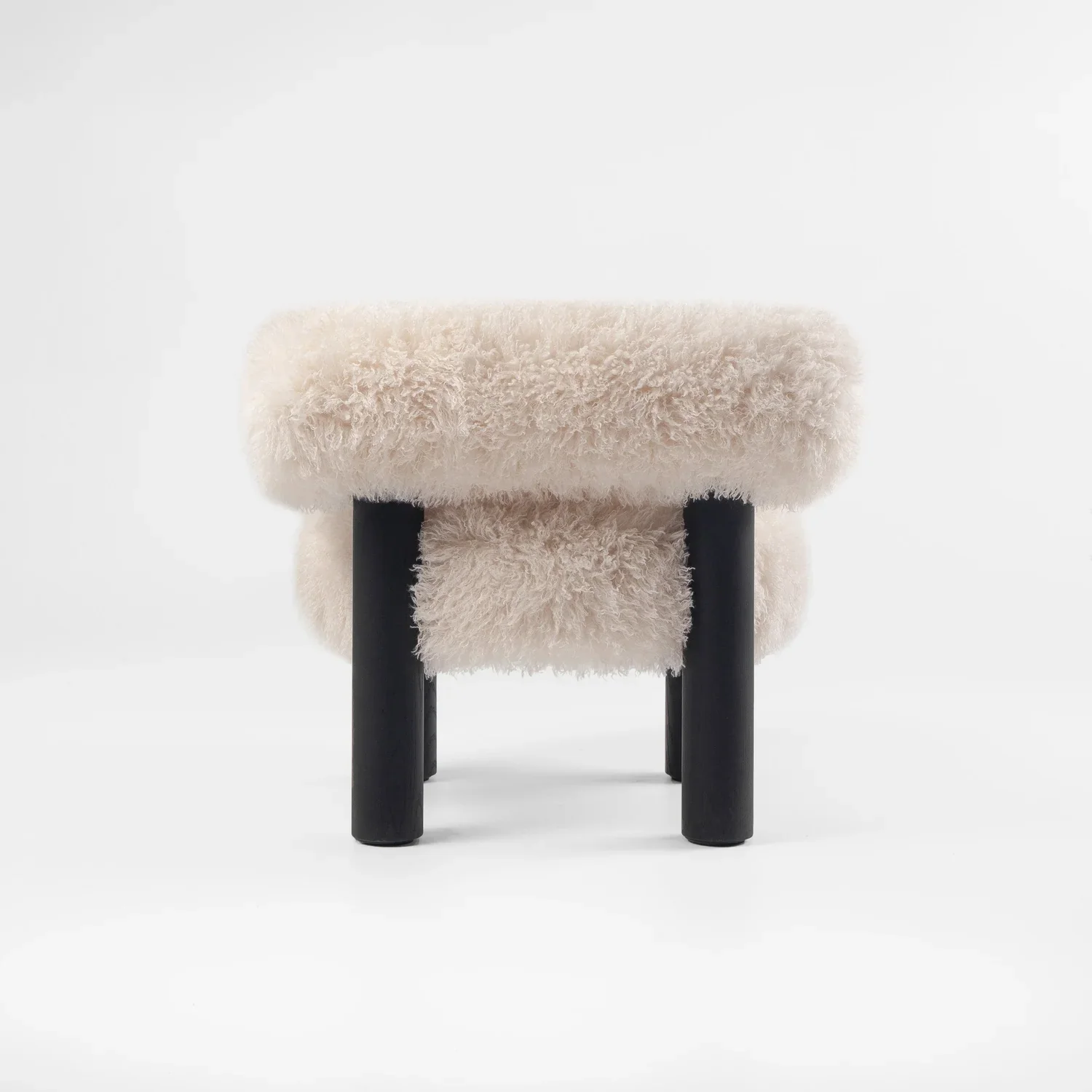 Fotel GROPIUS CS2 - FLUFFY EDITION sztuczne futerko - Image 4