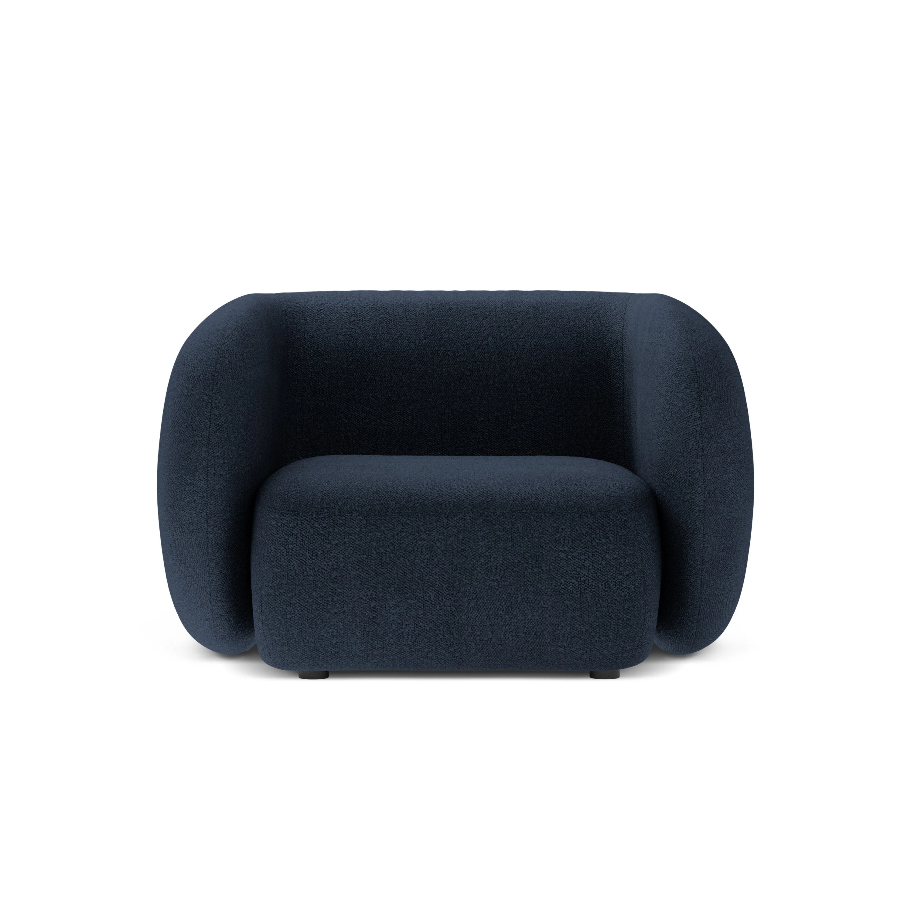 Fotel KATE granatowy boucle - Image 2