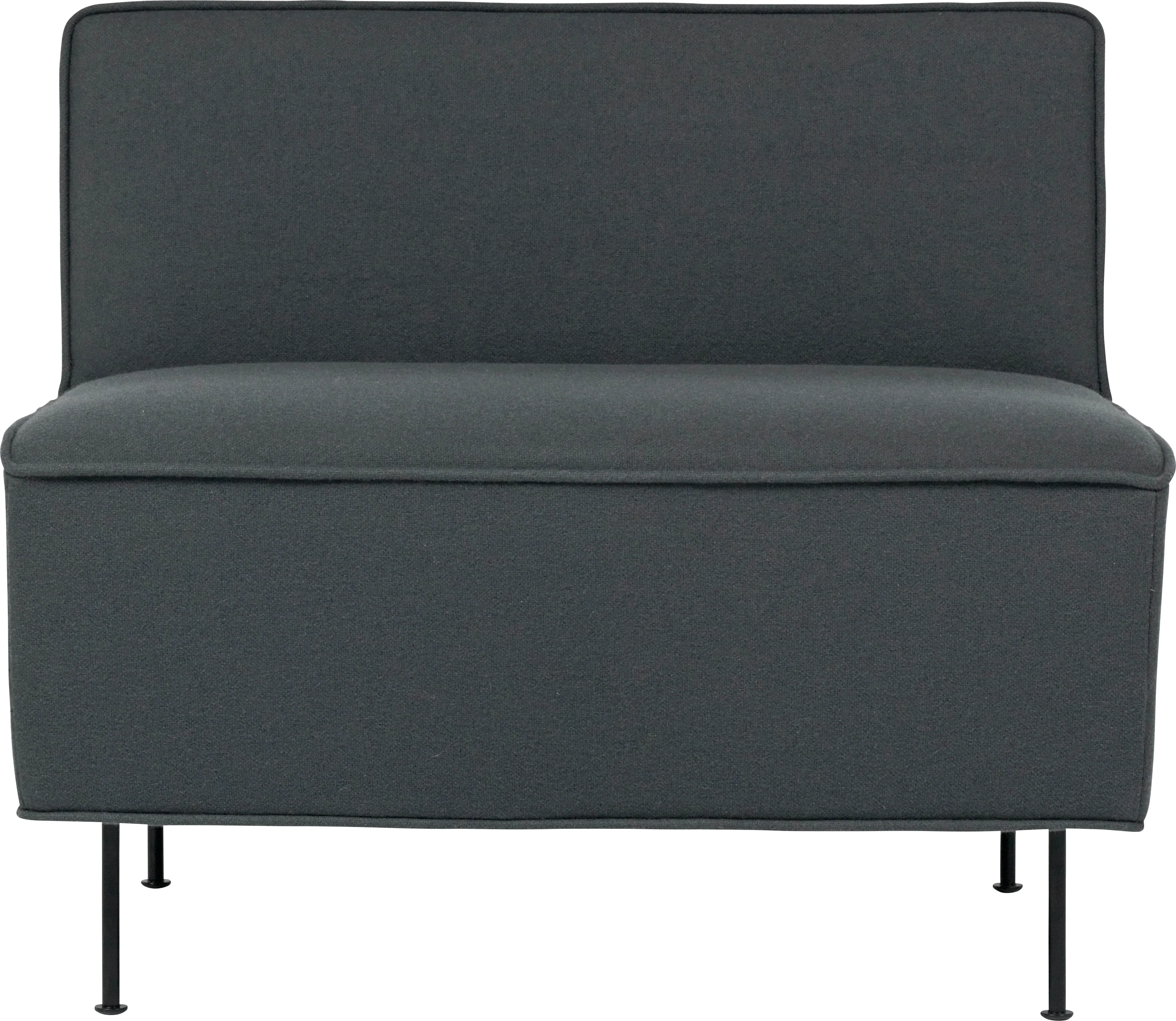 Fotel MODERN LINE tapicerowany z czarną podstawą - Image 4