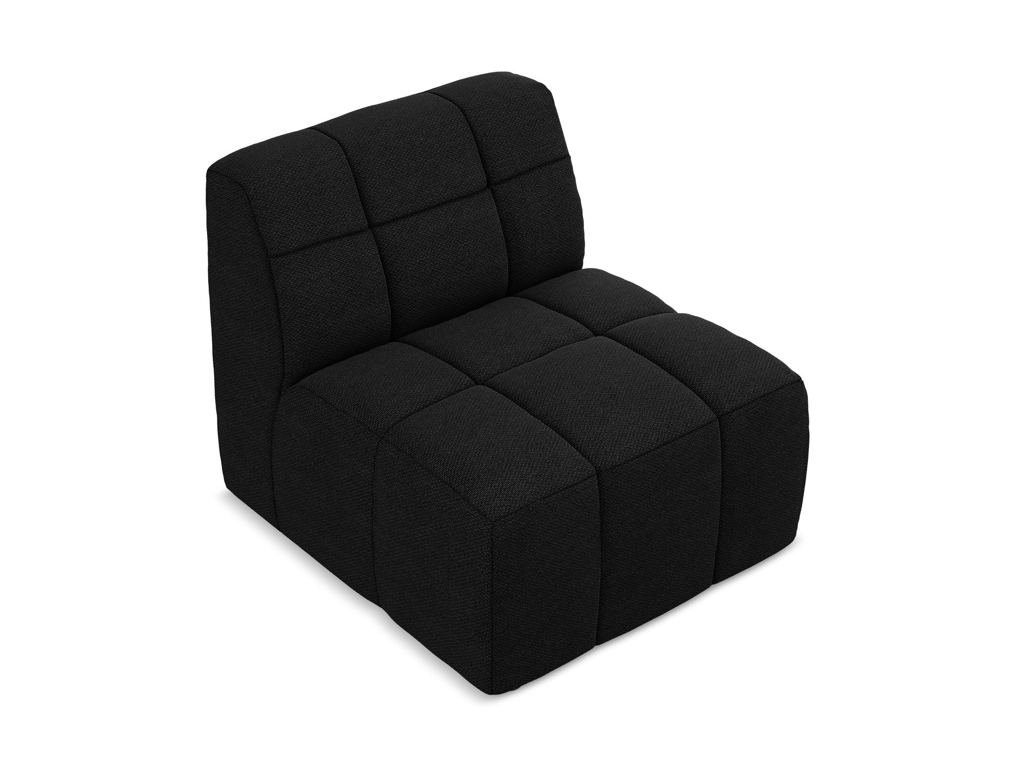 Fotel / moduł ALOHA czarny boucle - Image 4