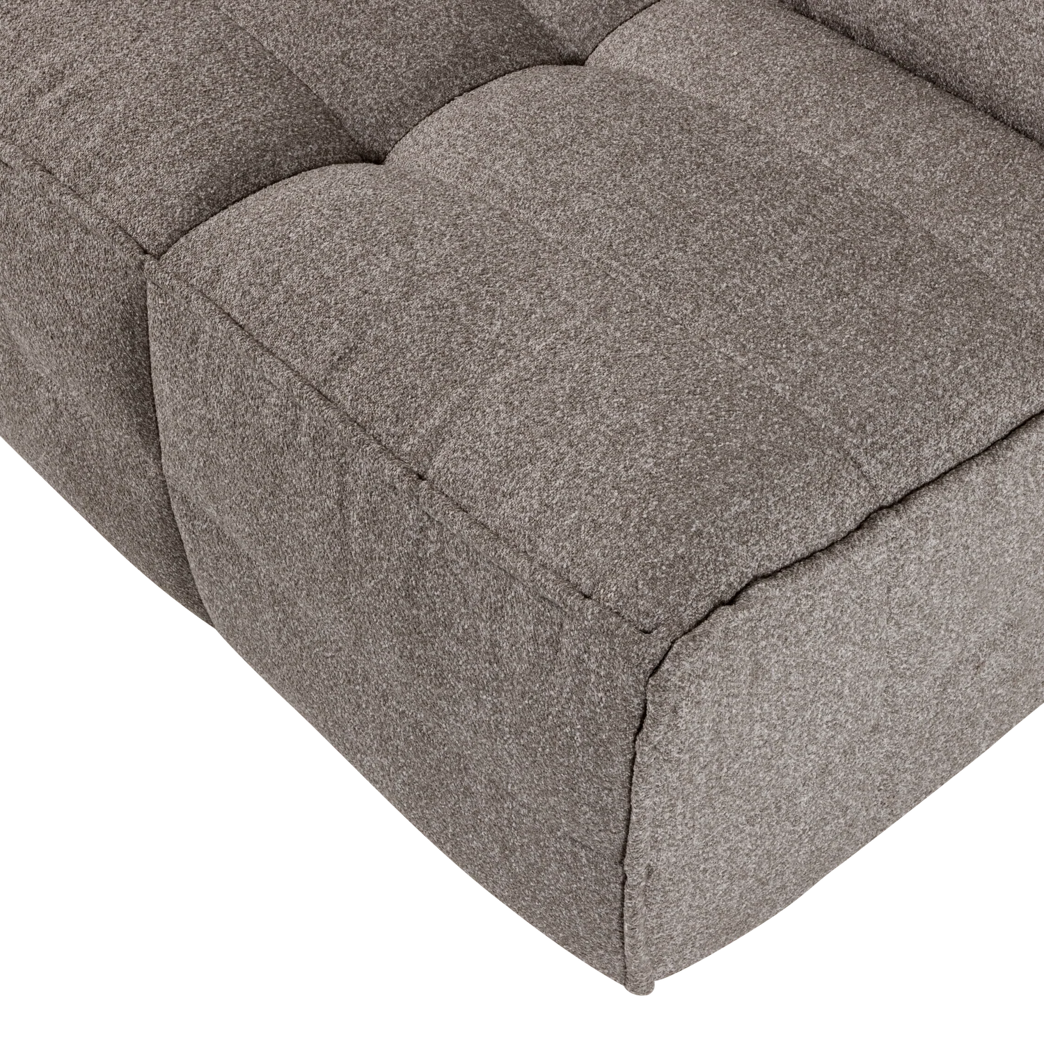 Fotel / moduł CLUSTER szarobrązowy bouclé - Image 6