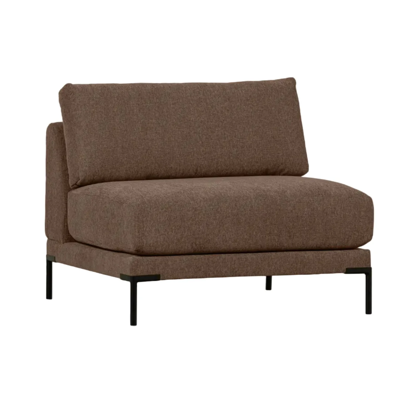 Fotel / moduł COUPLE czekoladowy