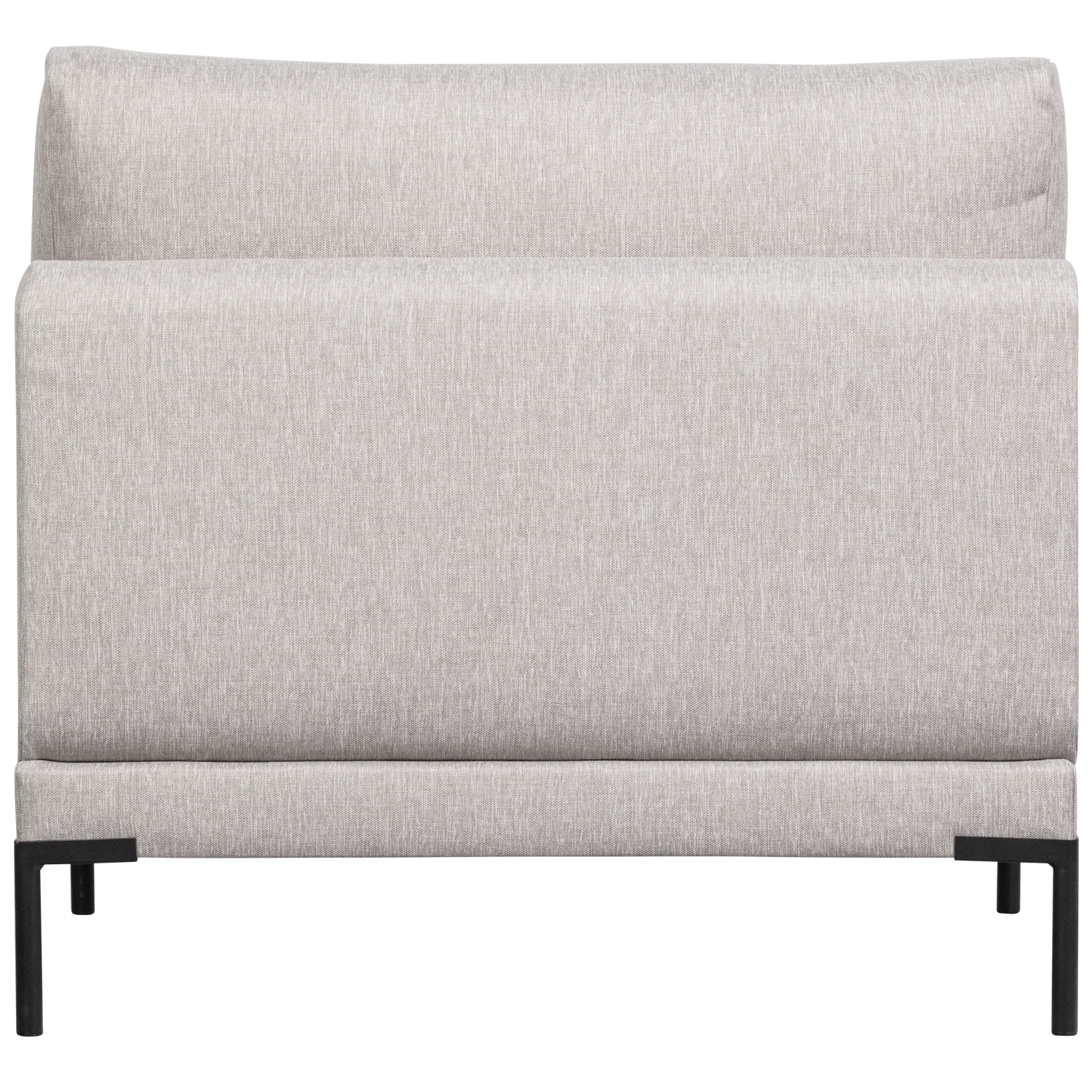 Fotel / moduł COUPLE DINING BENCH jasnoszary - Image 4