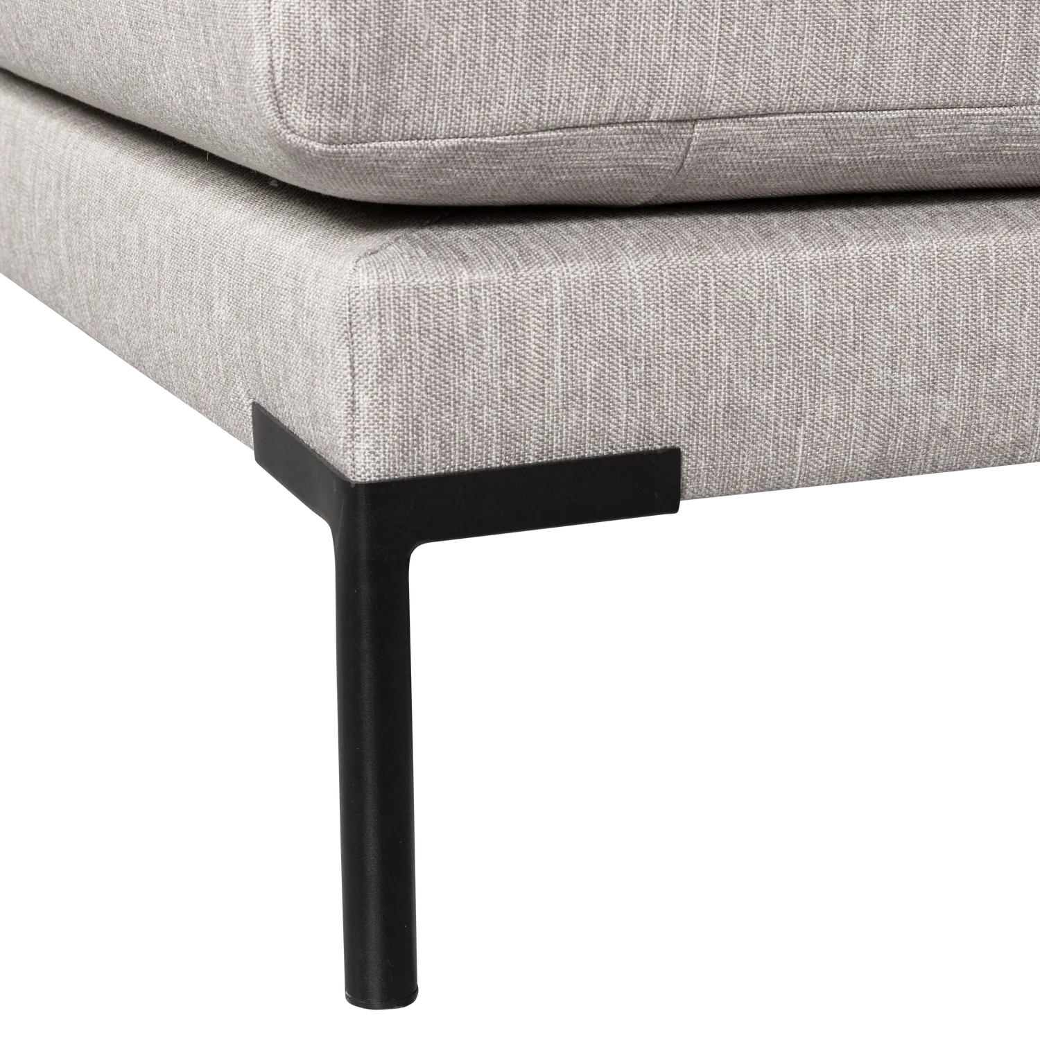 Fotel / moduł COUPLE DINING BENCH jasnoszary - Image 7