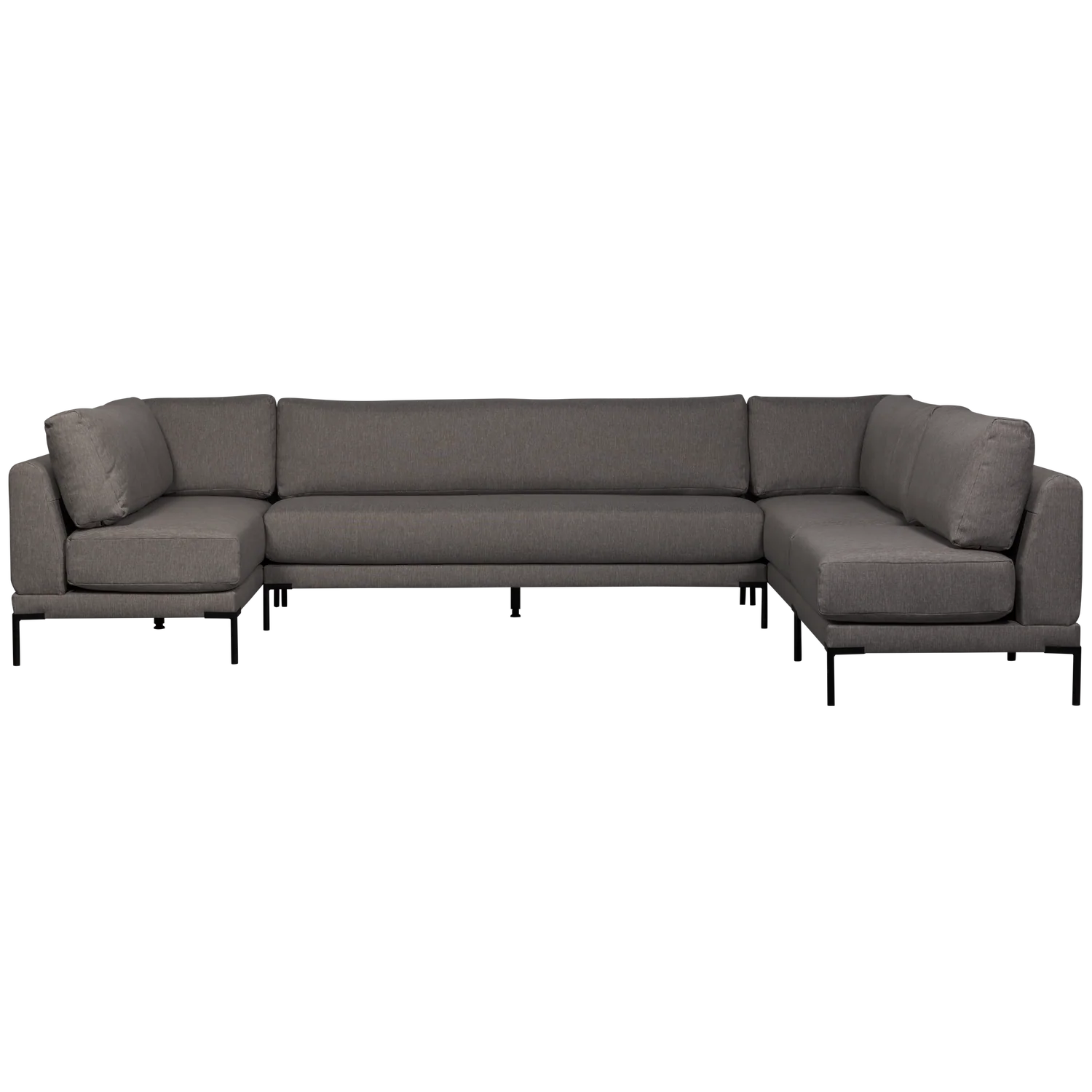 Fotel / moduł COUPLE DINING BENCH szary - Image 5