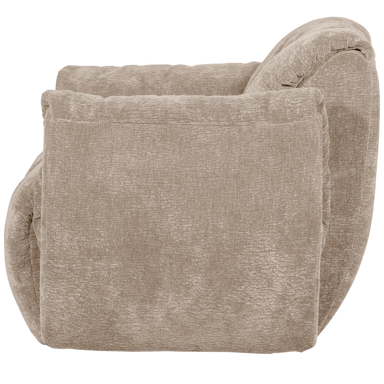 Fotel obrotowy BAGGY 3D piaskowy - Image 6