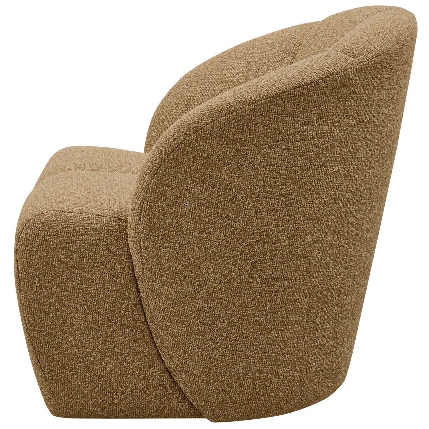 Fotel obrotowy MOJO ciemny miodowy bouclé - Image 8