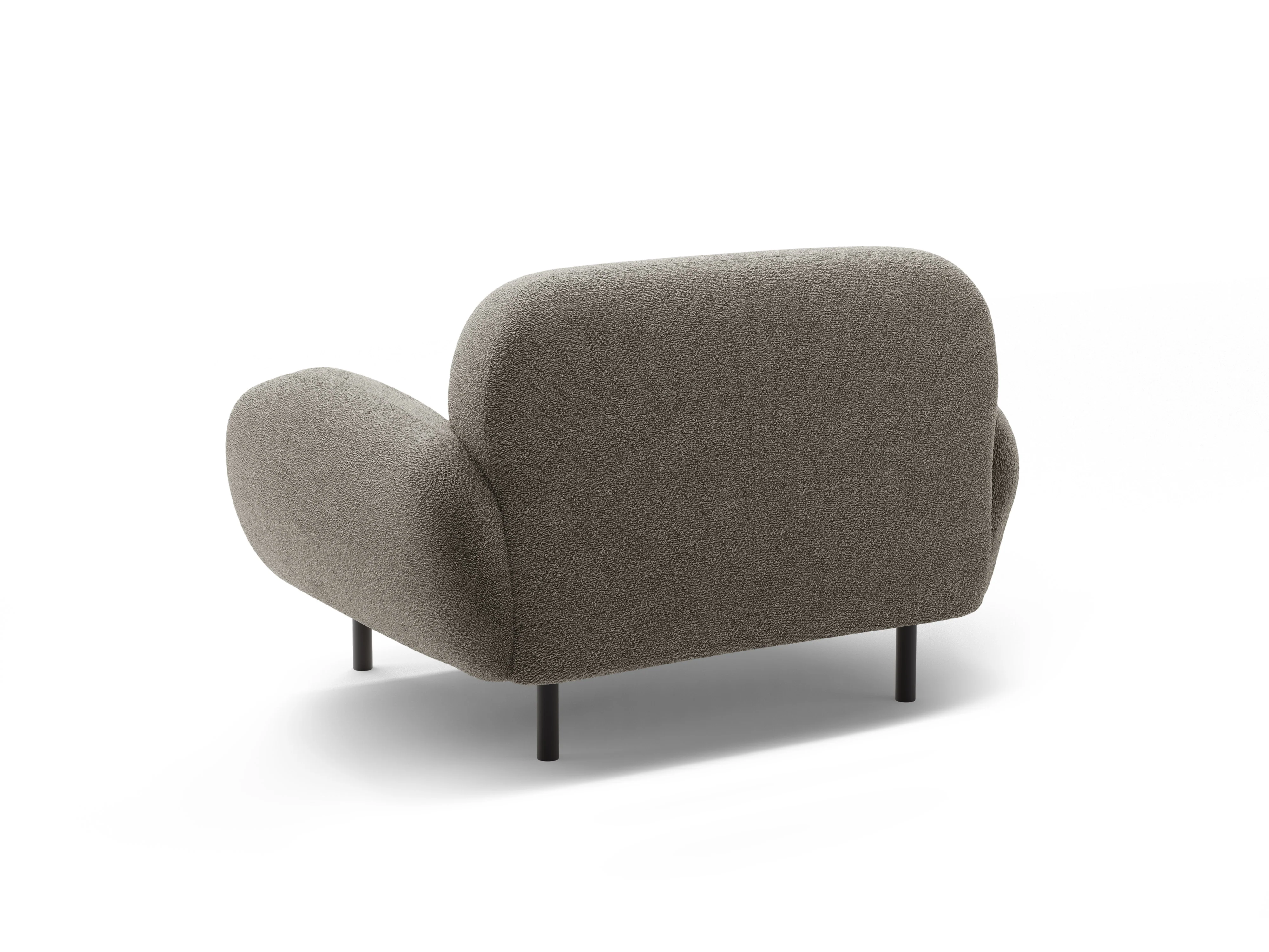 Fotel POPPY szary boucle - Image 4