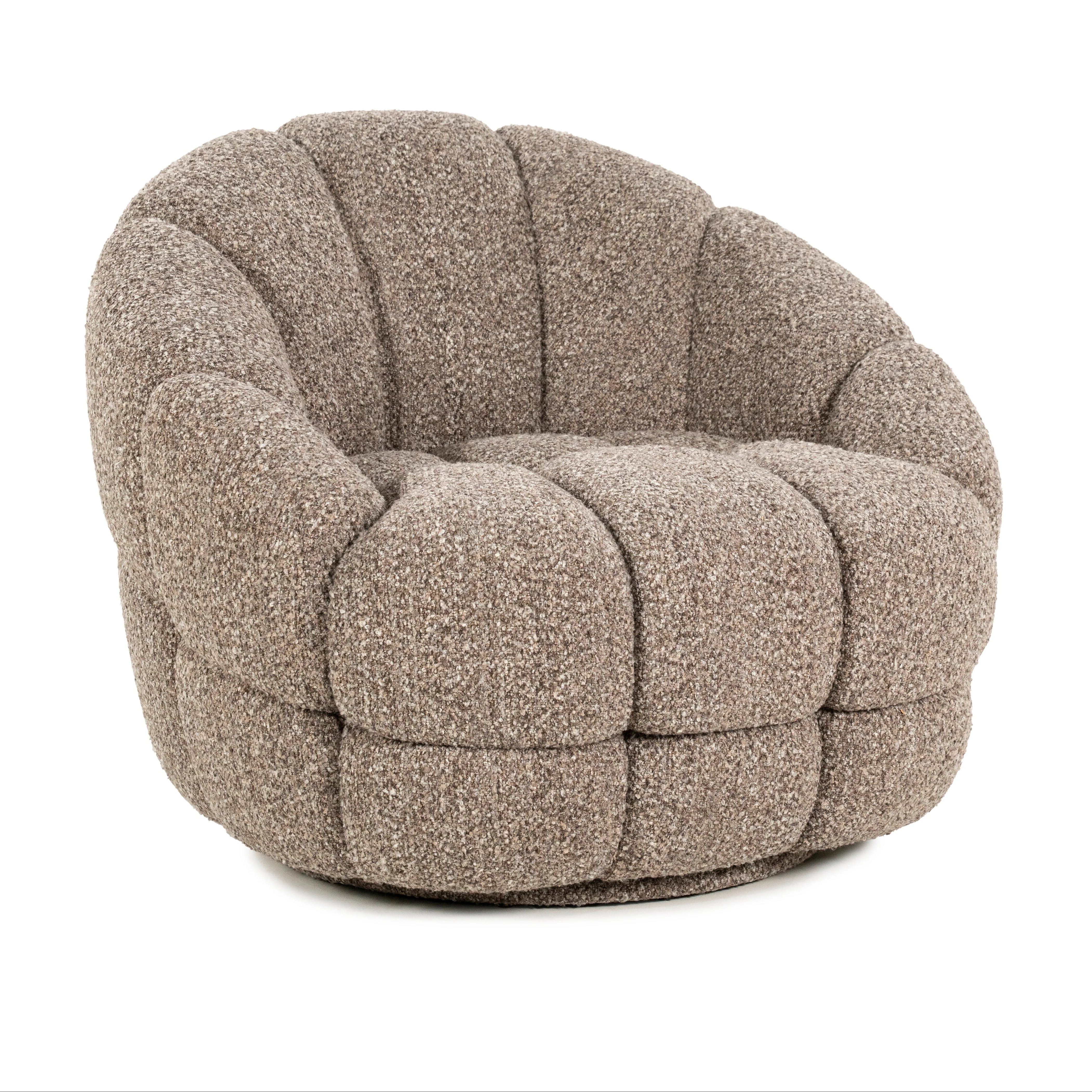Fotel obrotowy TINA taupe