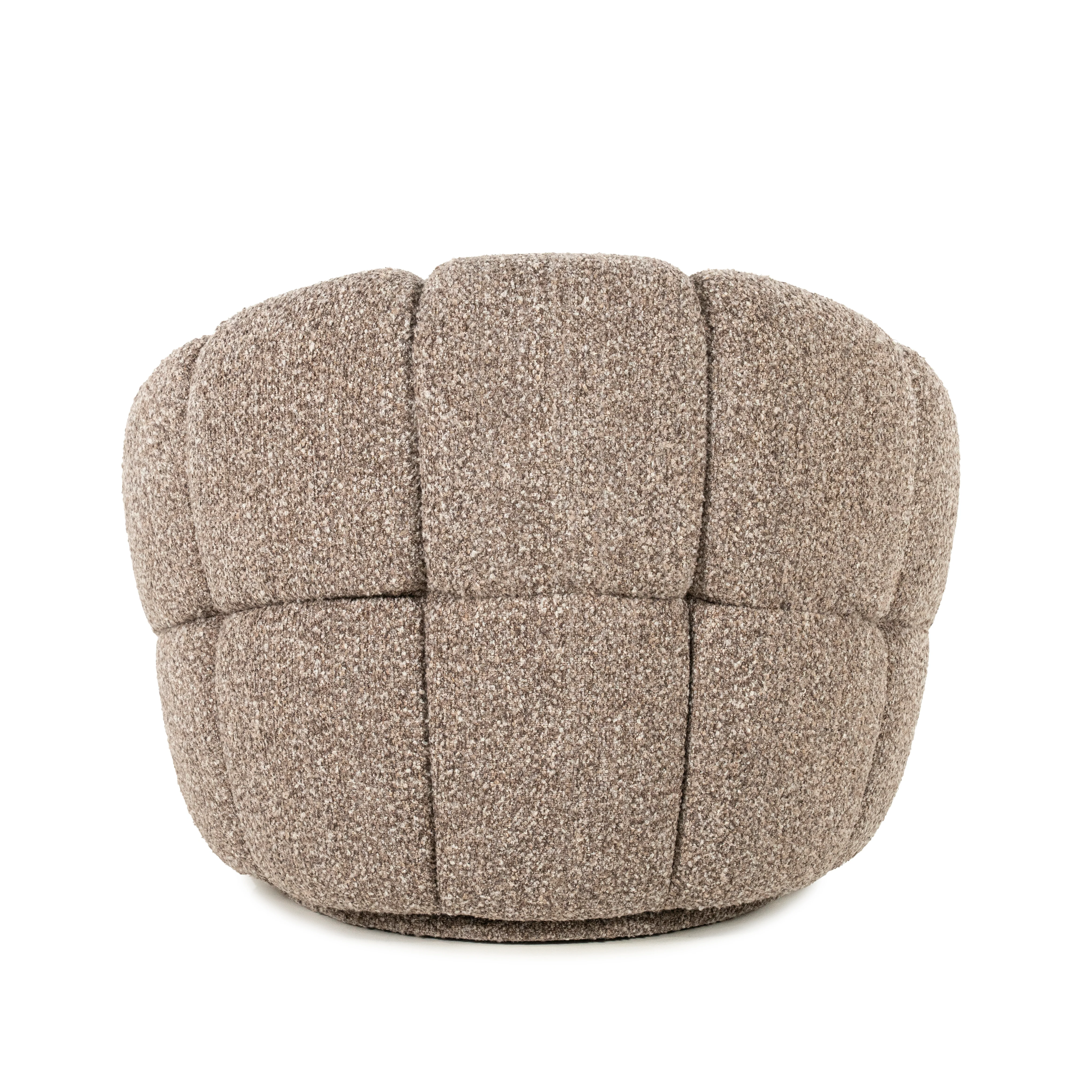 Fotel obrotowy TINA taupe - Image 10