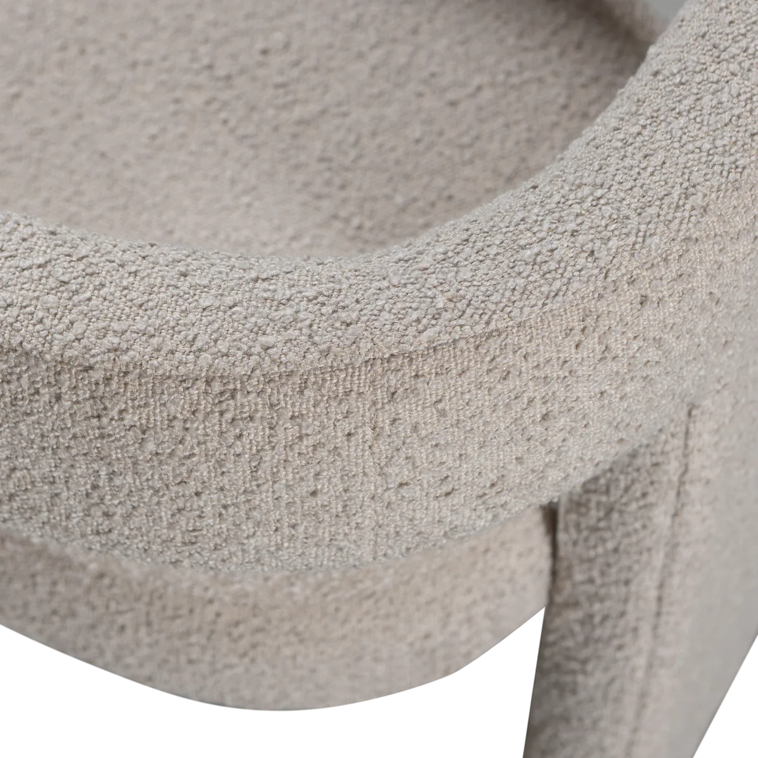 Fotel TIWA beżowy bouclé - Image 6