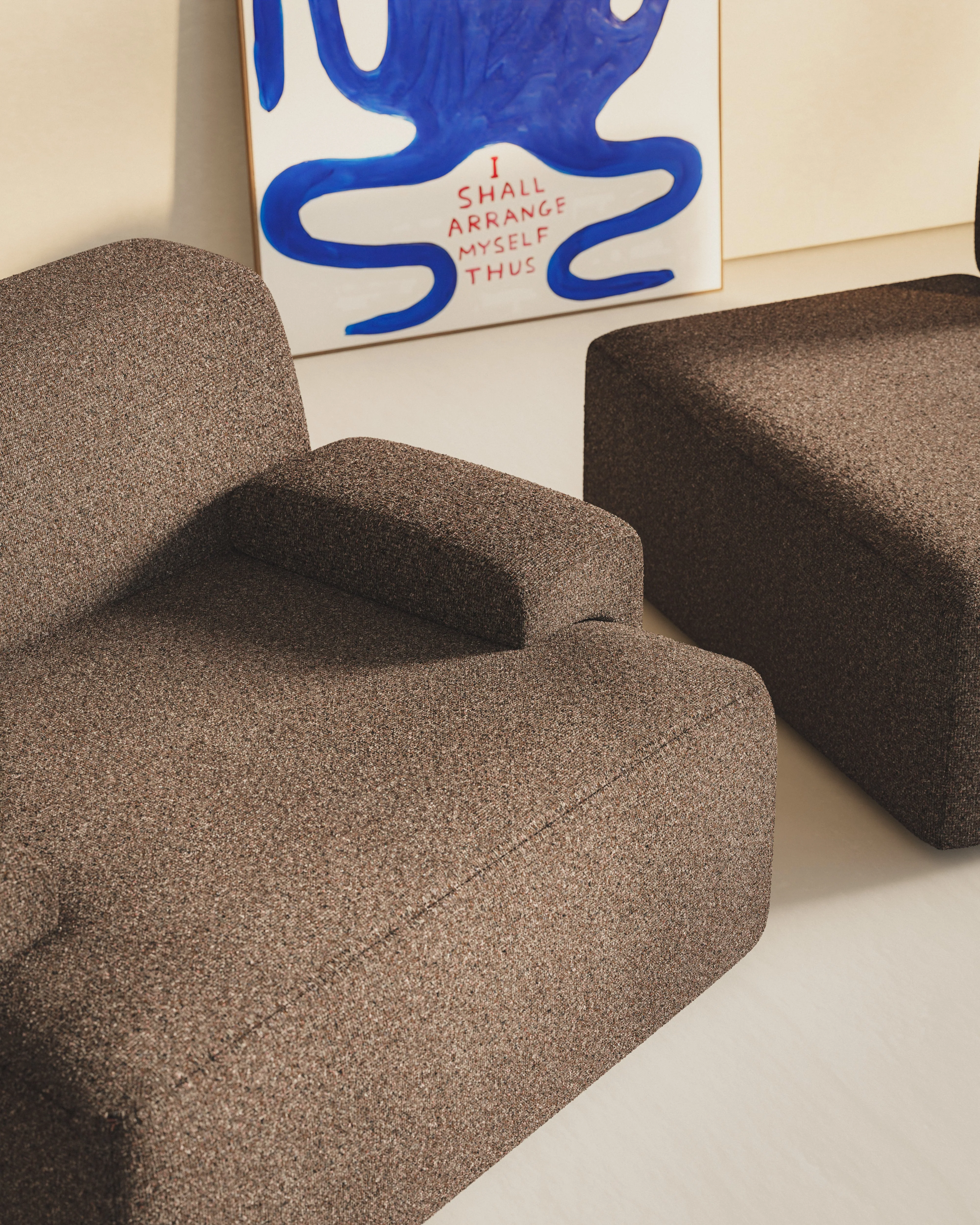 Fotel UMI brązowy - Image 6