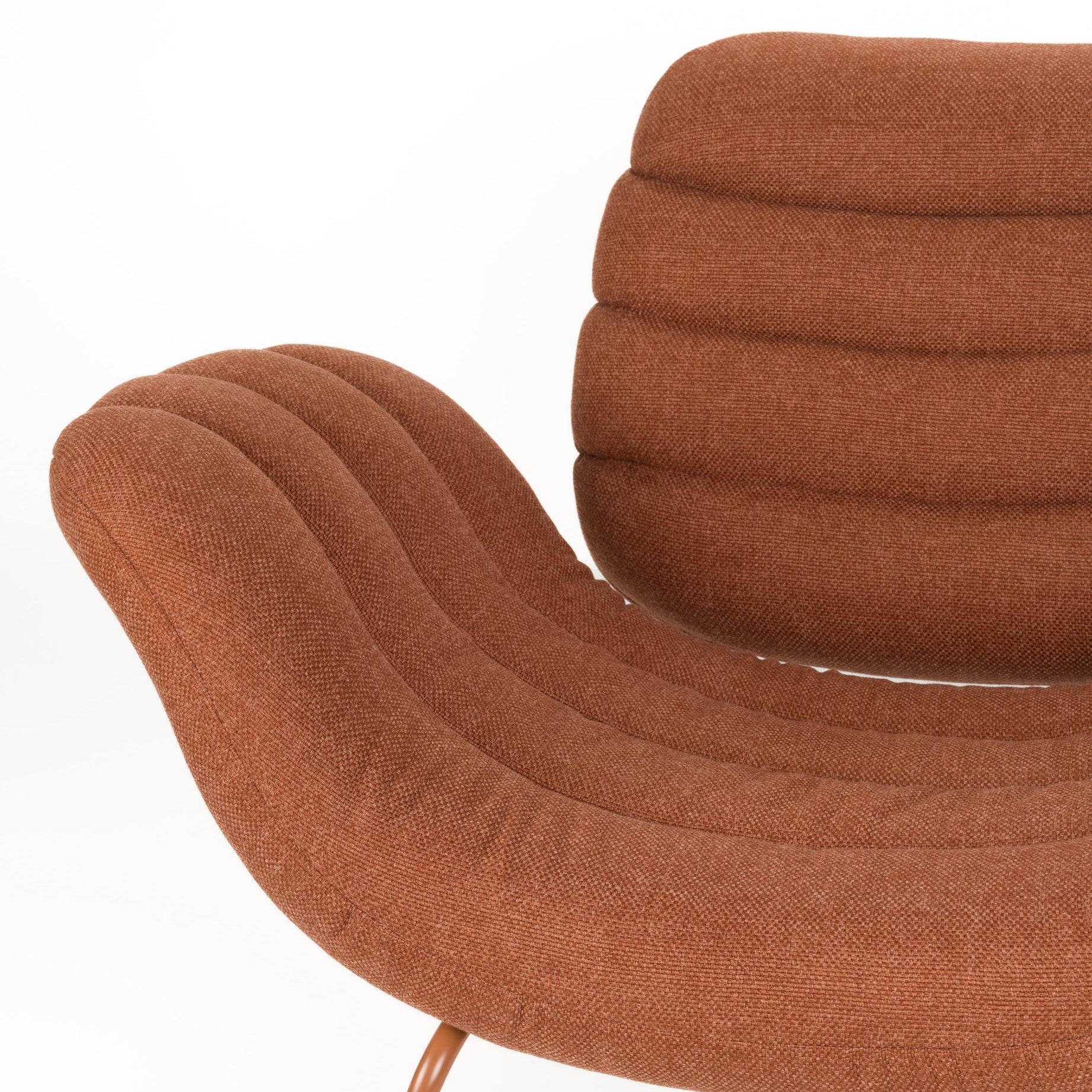 Fotel VERTE terracotta - Image 2