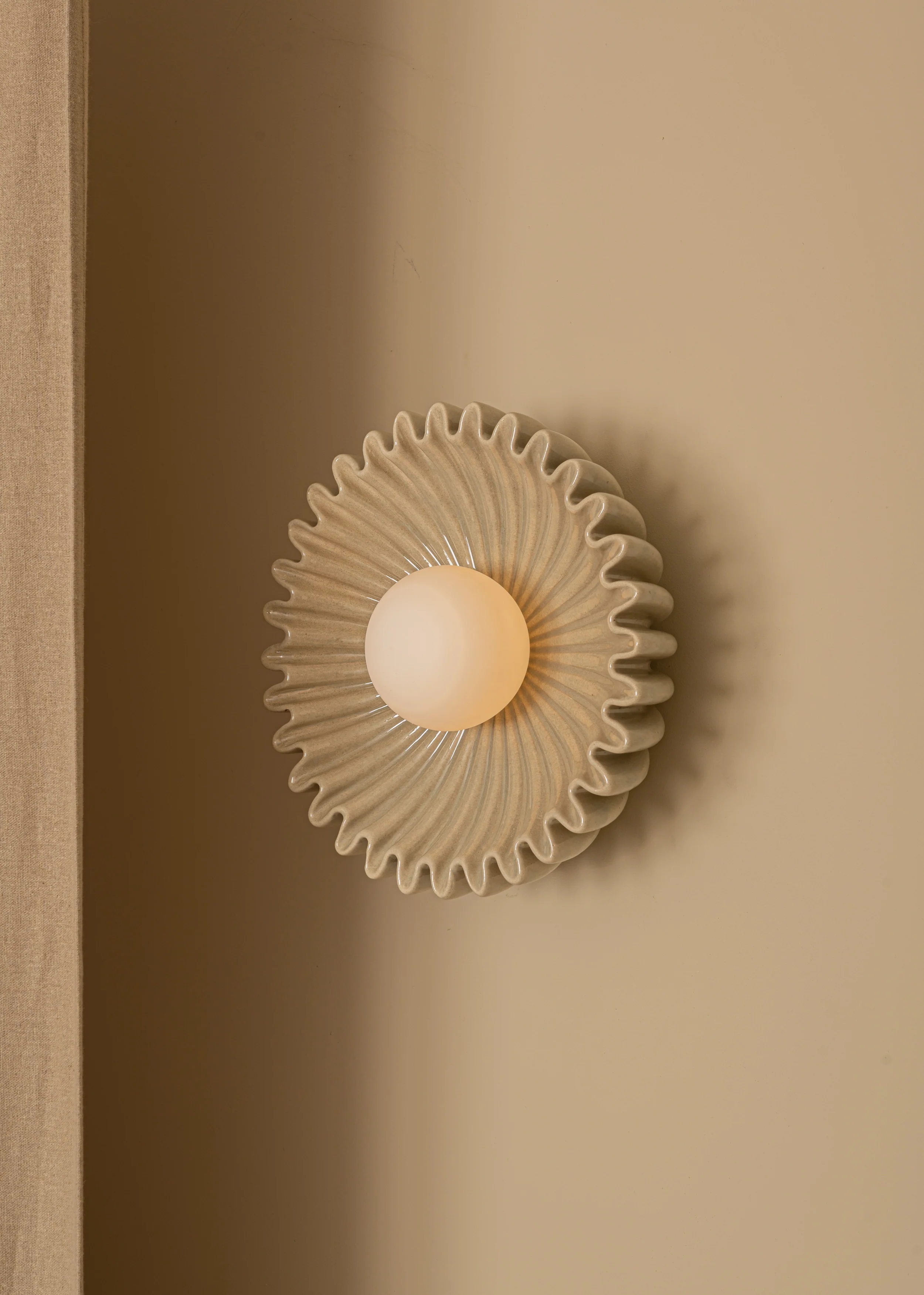 Kinkiet ceramiczny OSTRO piaskowy - Image 5