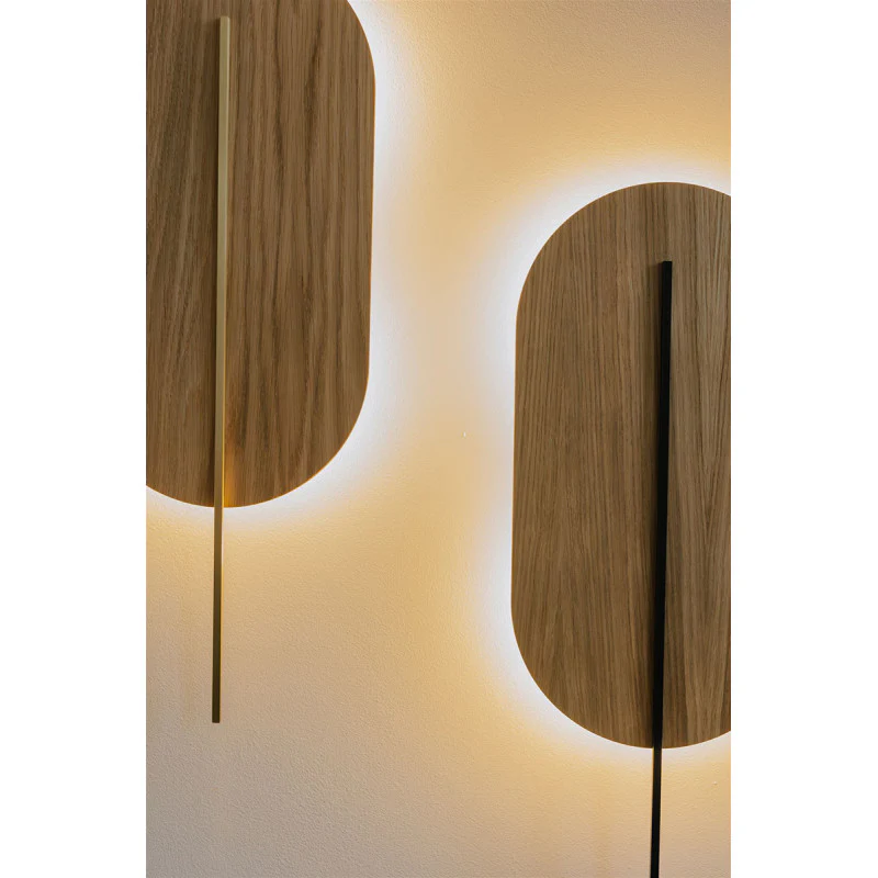 Kinkiet ROKKE WOOD drewniany - Image 2