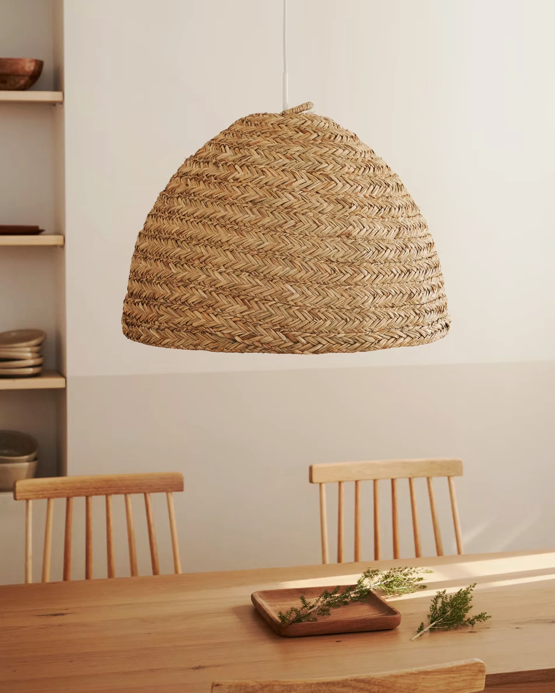 Klosz do lampy wiszącej FONTETA trawa morska - Image 5
