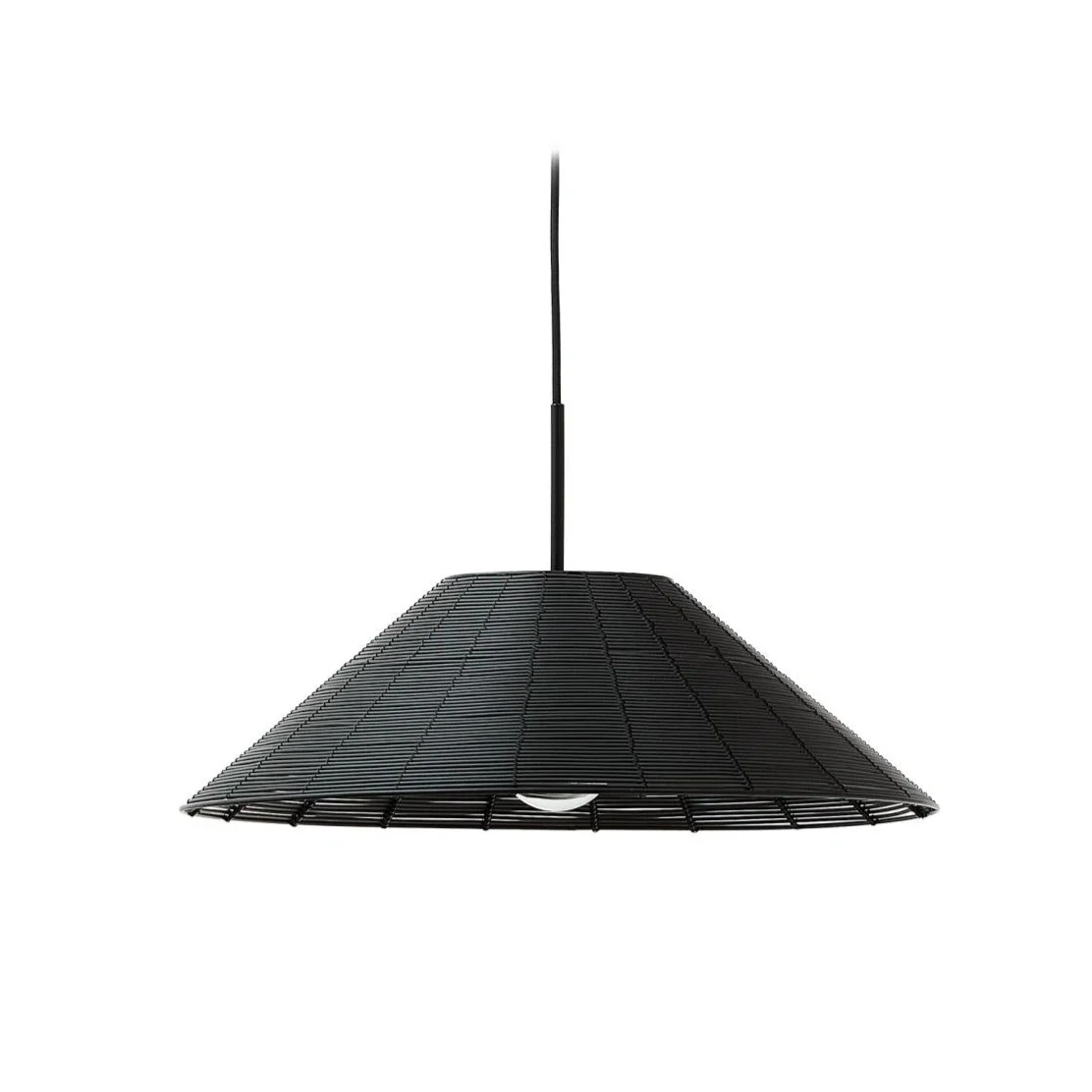 Klosz do lampy wiszącej SARANELLA czarny - Image 3