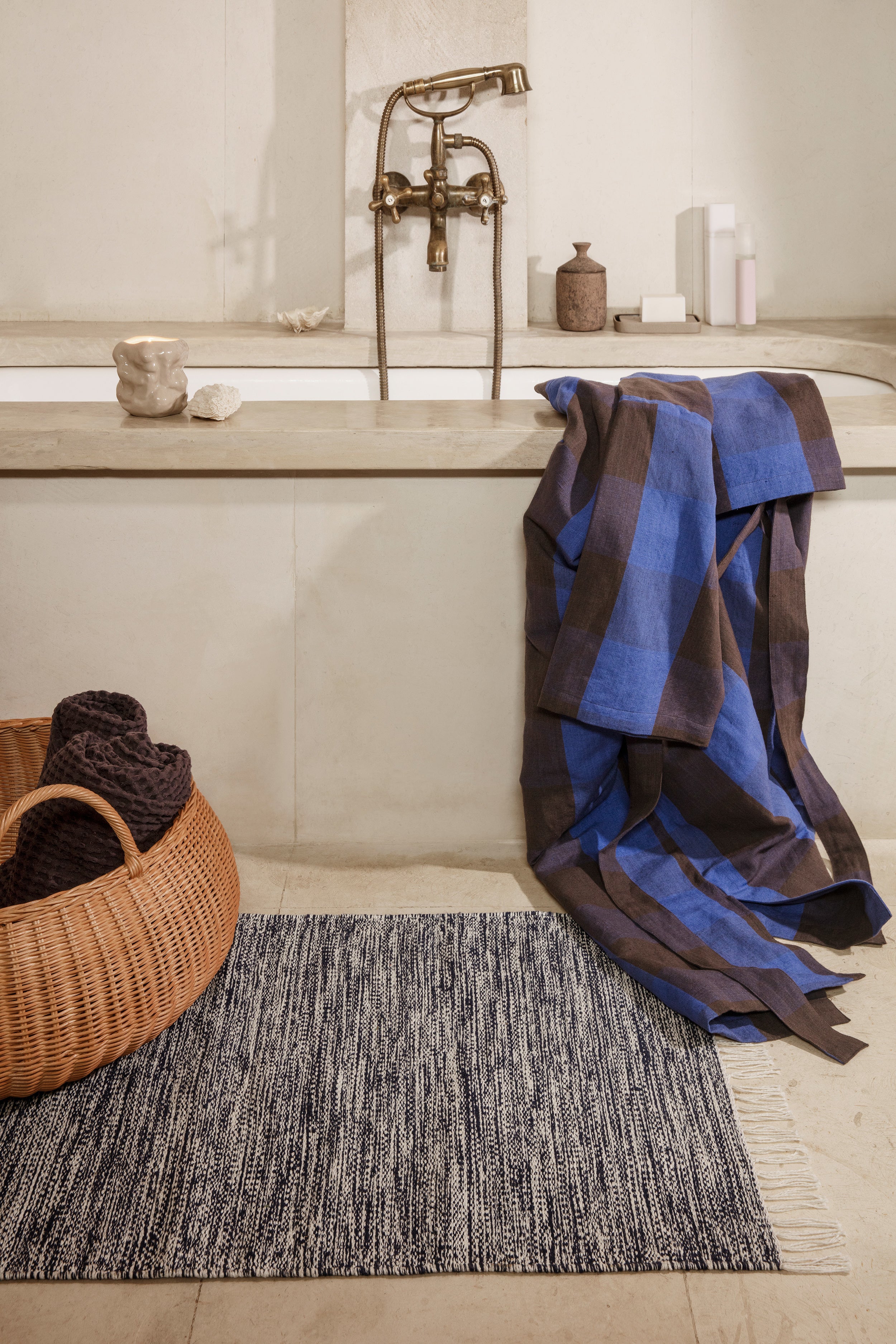 Kosz BRAIDED BASKET rattan - Image 4