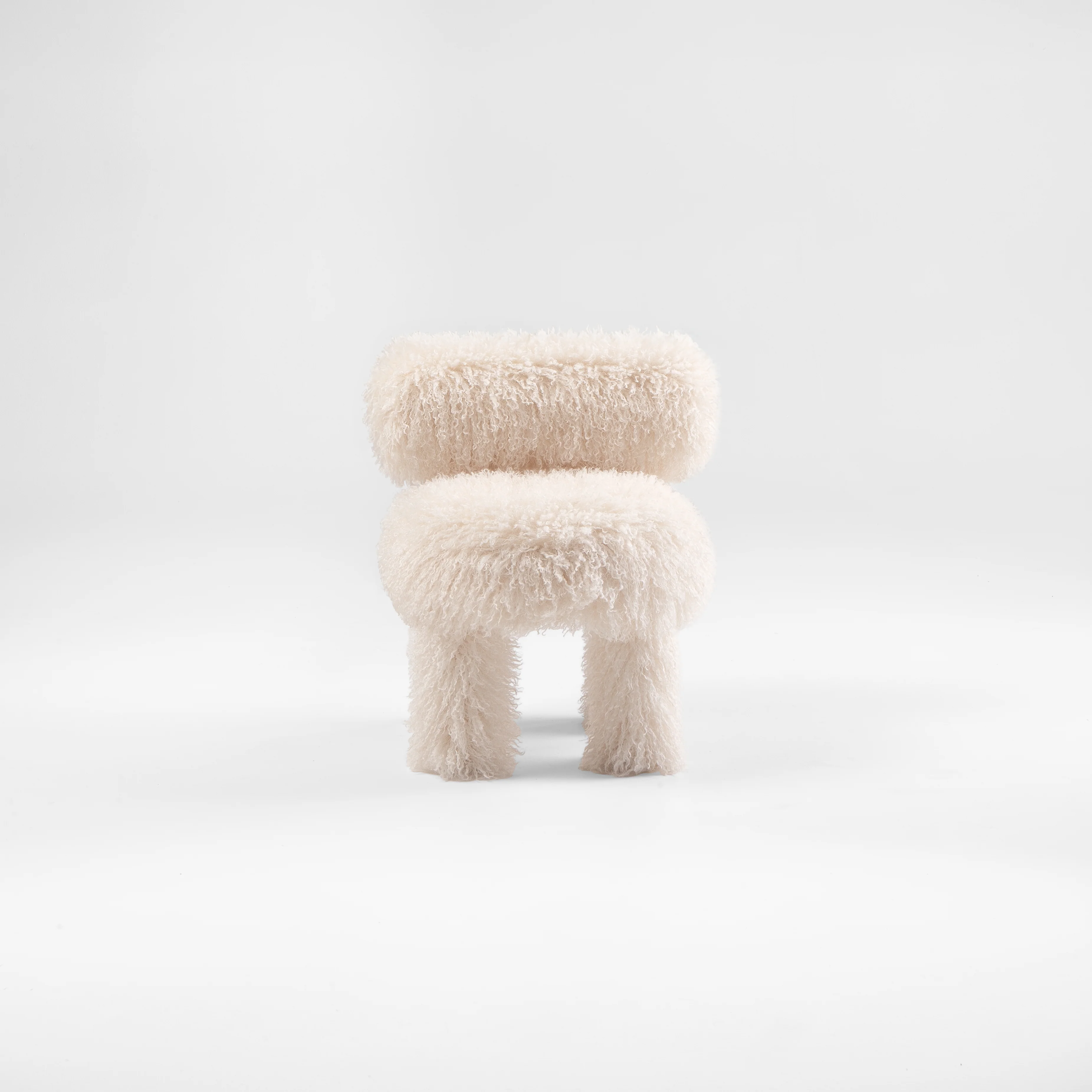 Krzesło dziecięce BABY GROPIUS CS1 - FLUFFY EDITION sztuczne futerko - Image 3