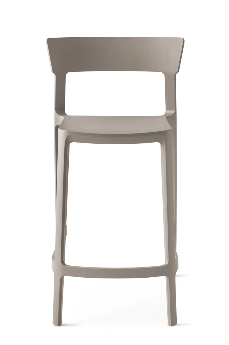 Krzesło barowe SKIN taupe - Image 6
