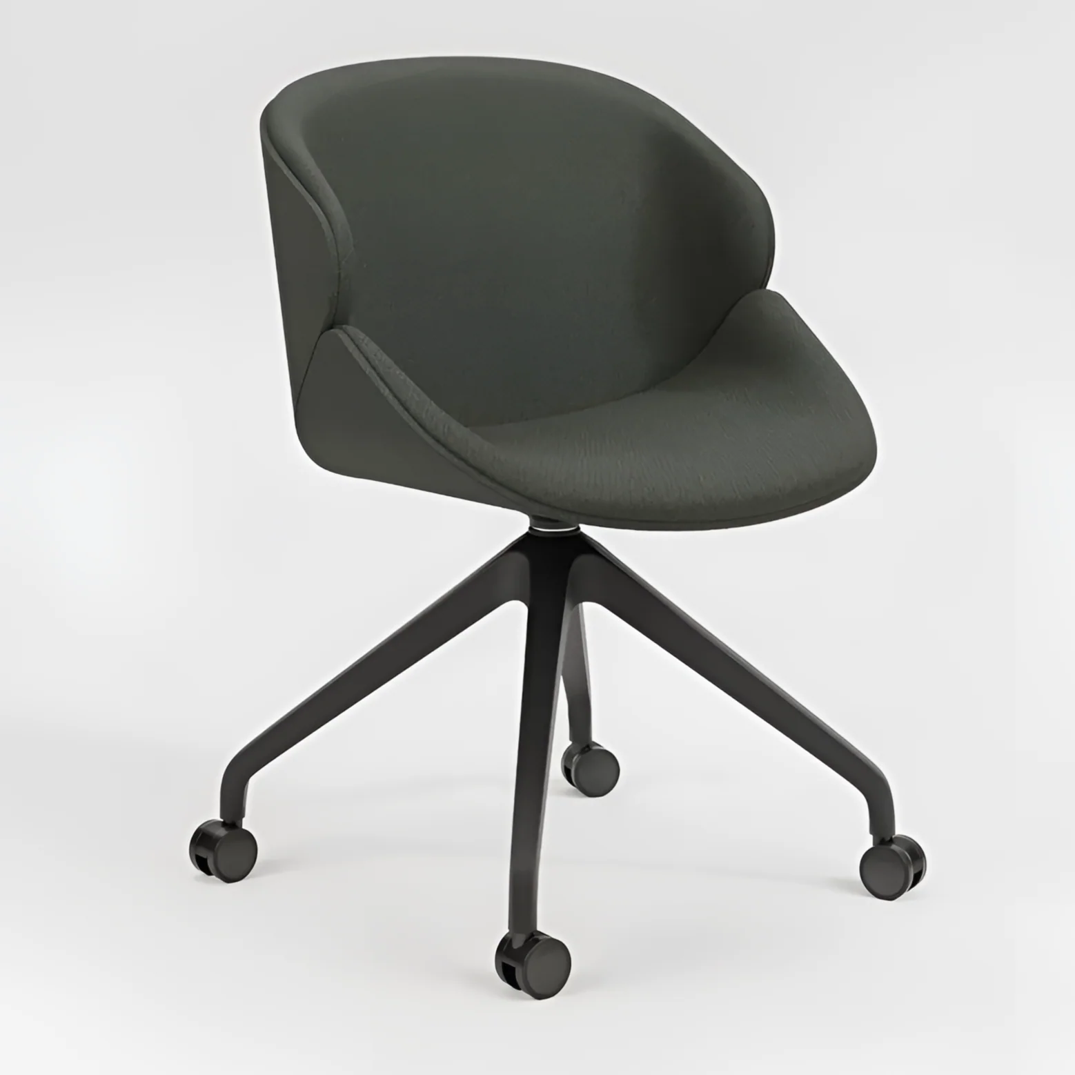 Krzesło biurowe ARIA B-5373 tapicerowany - Image 3