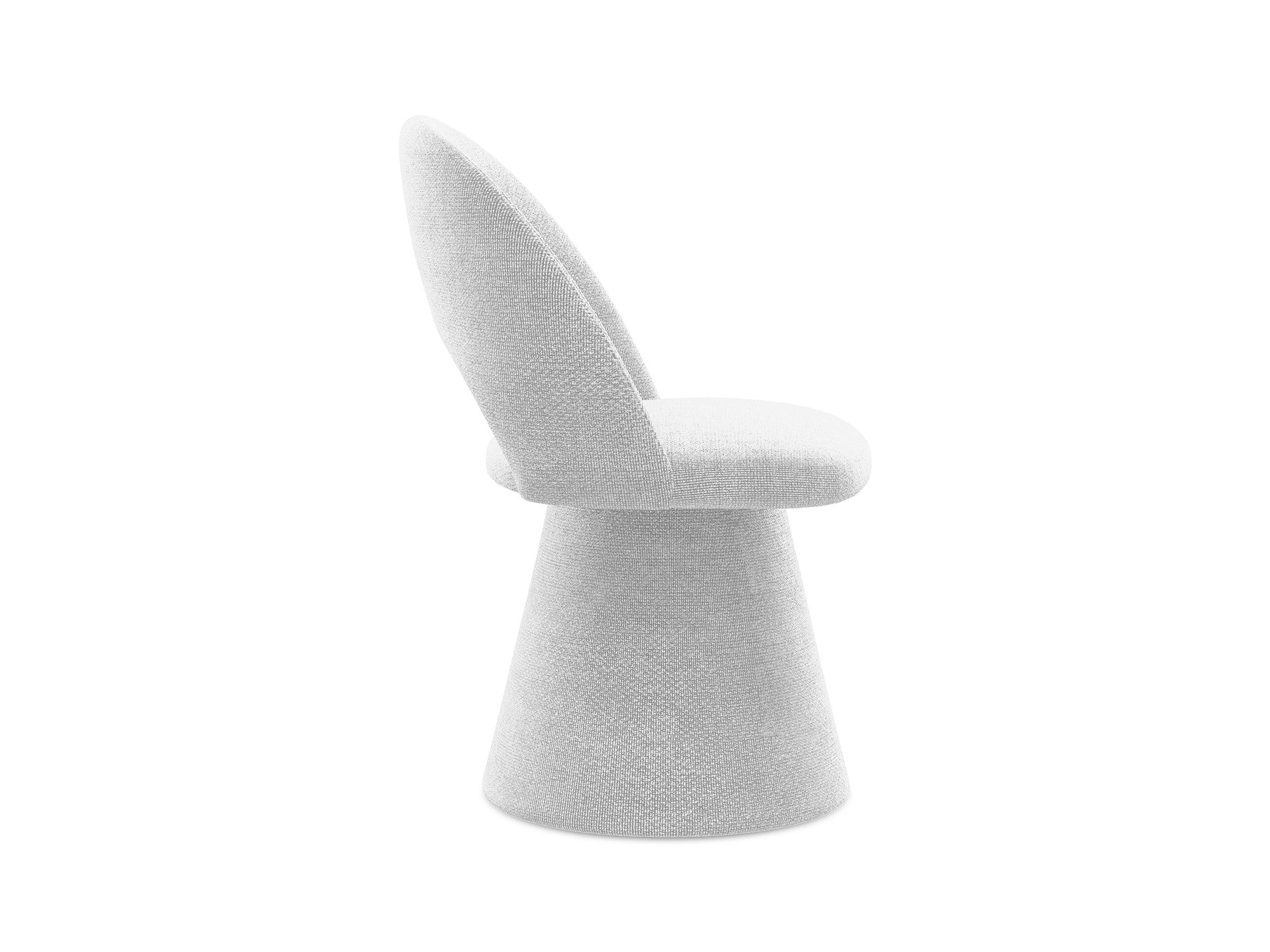 Krzesło KALO srebrny boucle - Image 3