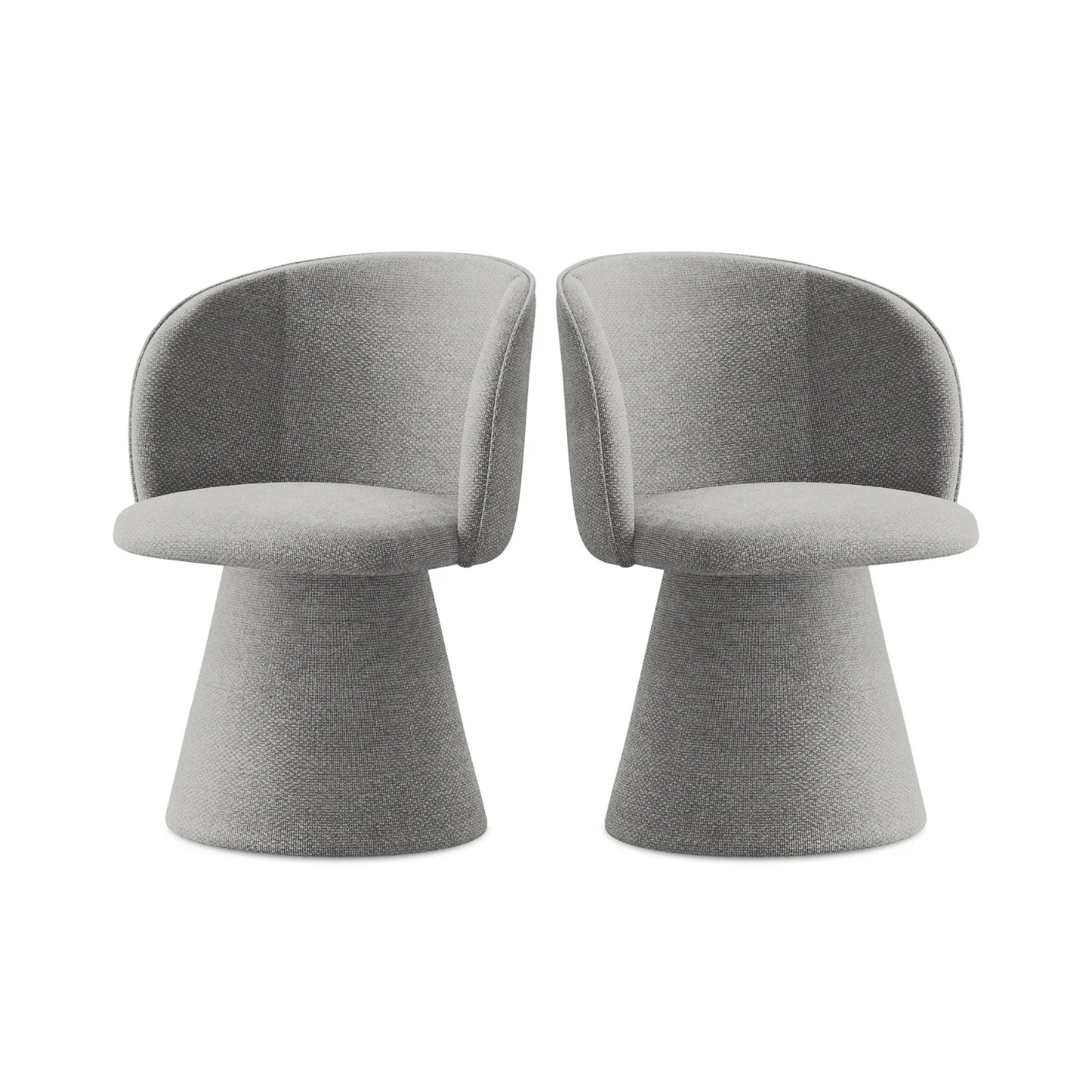 Krzesło MAIA jasnoszary boucle - Image 3