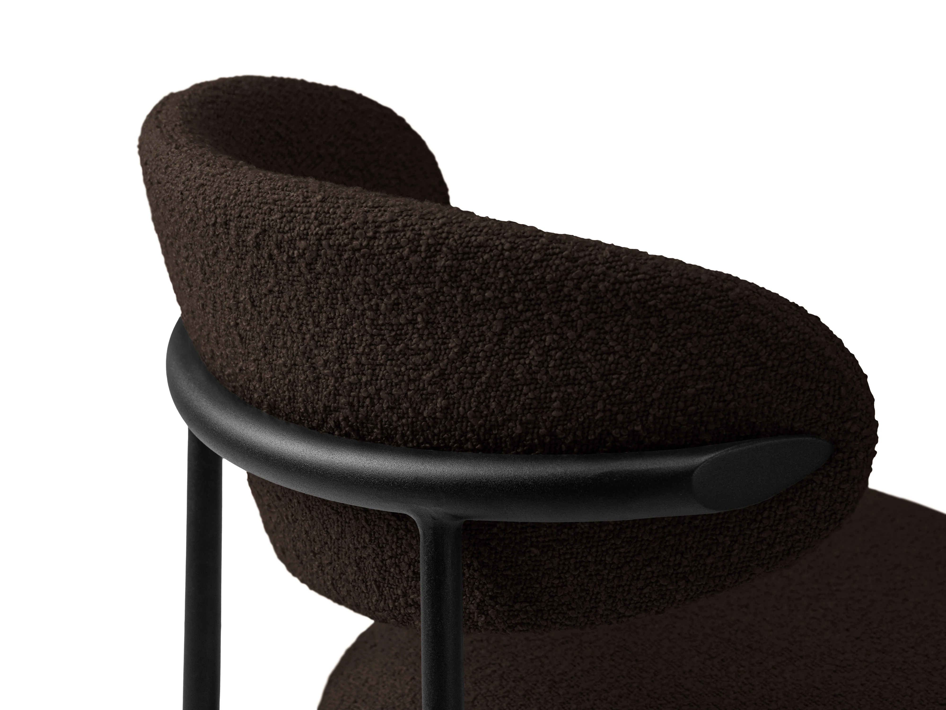 Krzesło NINA brązowy boucle - Image 4