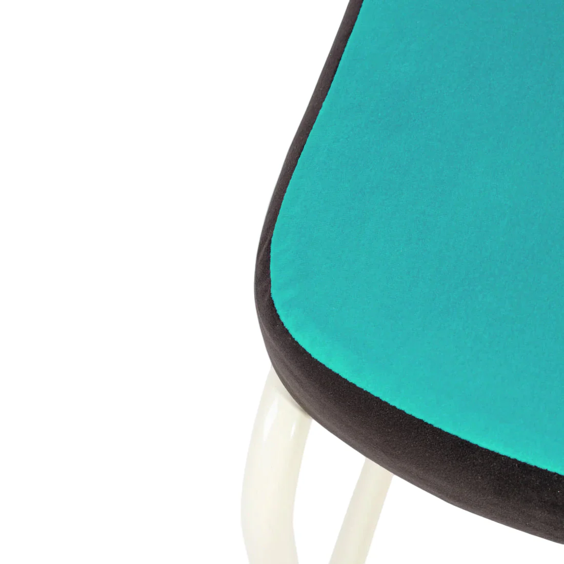 Krzesło SUPERCHAIR RED GRID turkusowy z jasnożółtą podstawą - Image 5