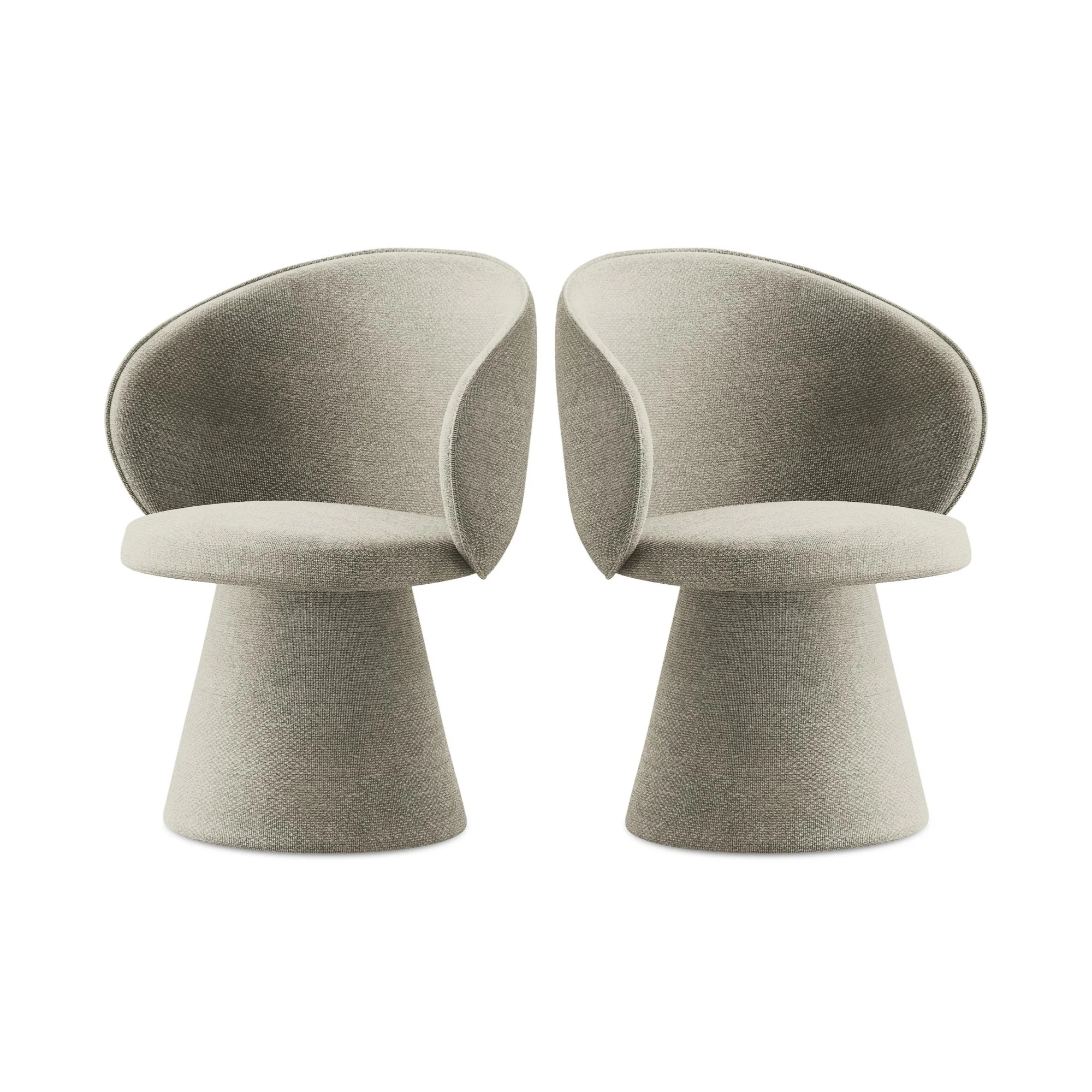 Krzesło UALA taupe boucle - Image 3