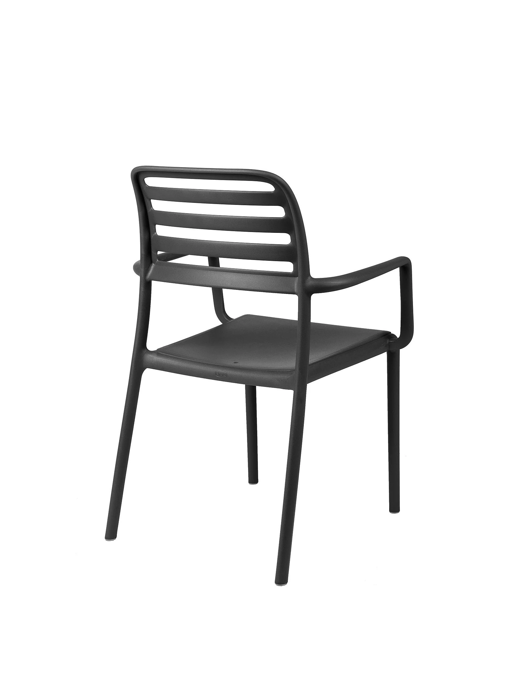 Krzesło zewnętrzne z podłokietnikami COSTA taupe - Image 4