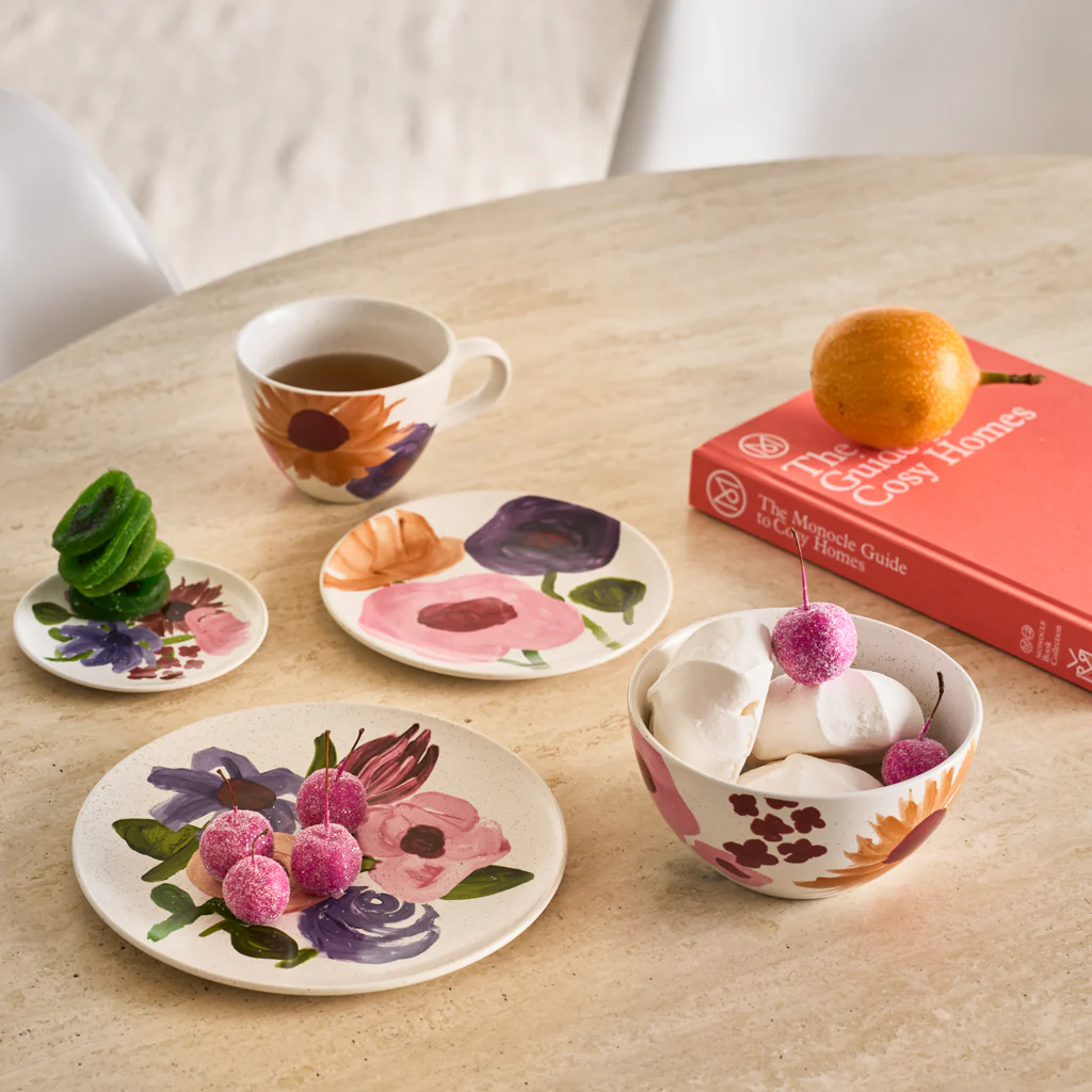 Kubek ceramiczny HANAKO motyw roślinny - Image 2