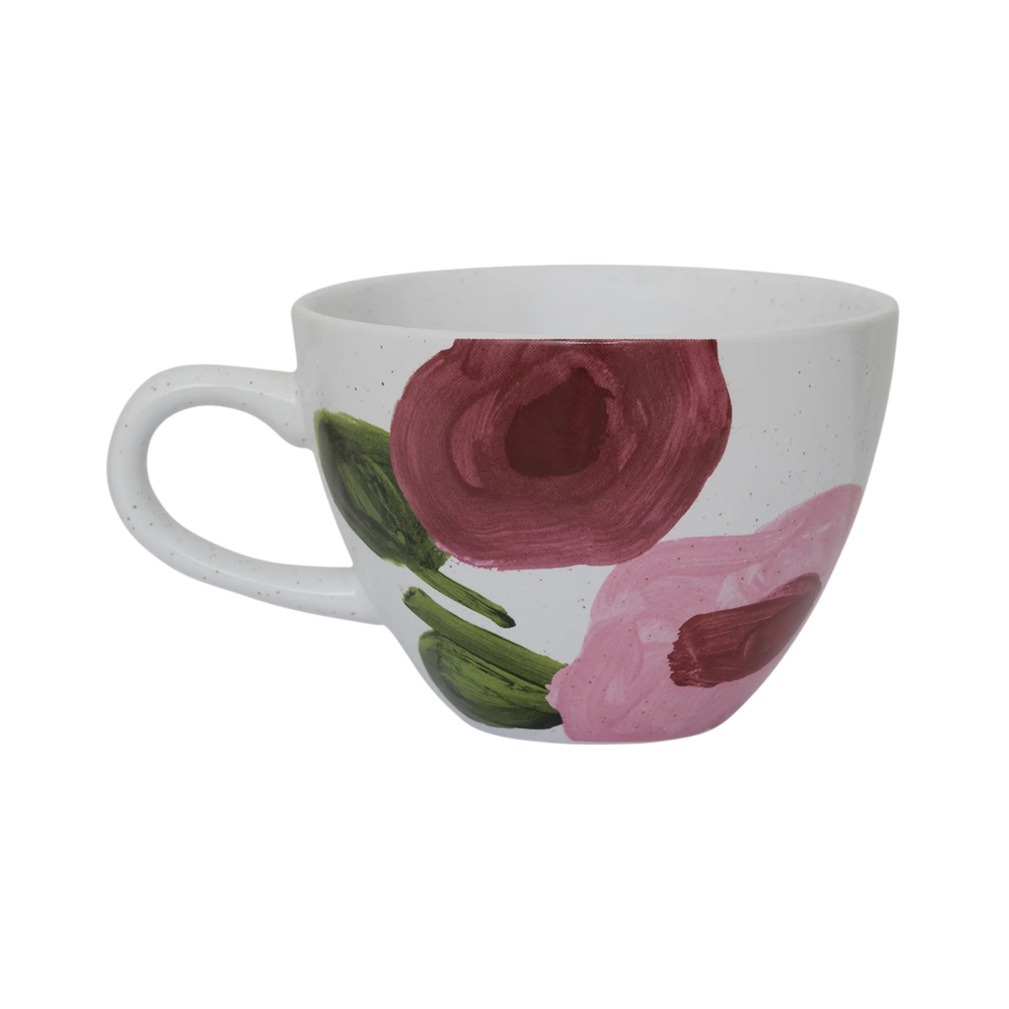 Kubek ceramiczny HANAKO motyw roślinny - Image 3