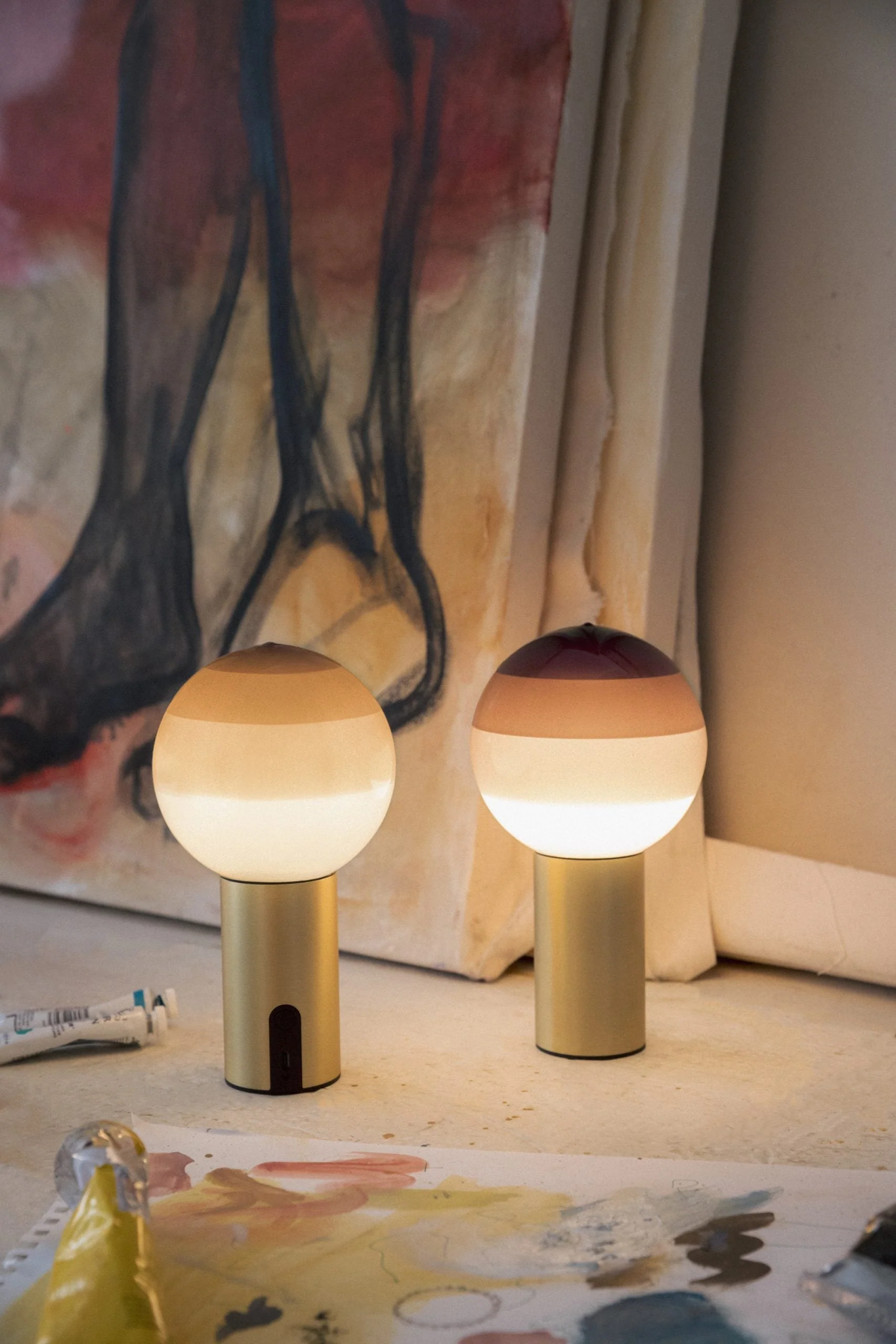 Lampa akumulatorowa DIPPING burgundowy - Image 11