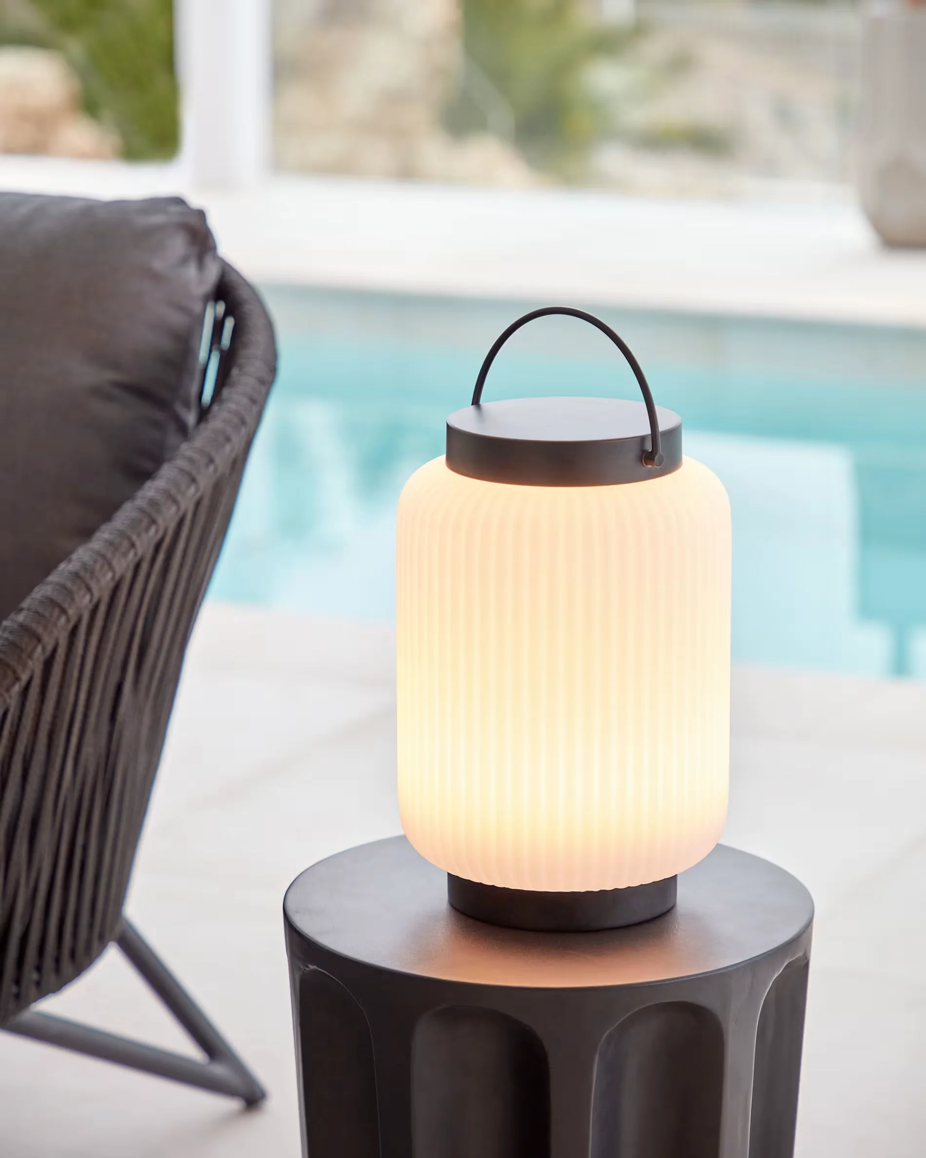 Lampa akumulatorowa VERONA czarny - Image 4