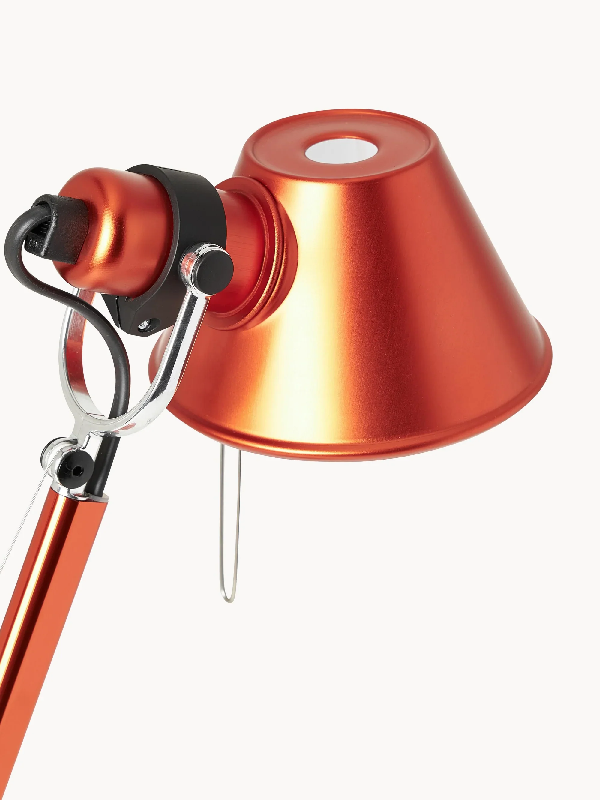 Lampa biurkowa regulowana TOLOMEO MICRO matowy pomarańczowy - Image 6
