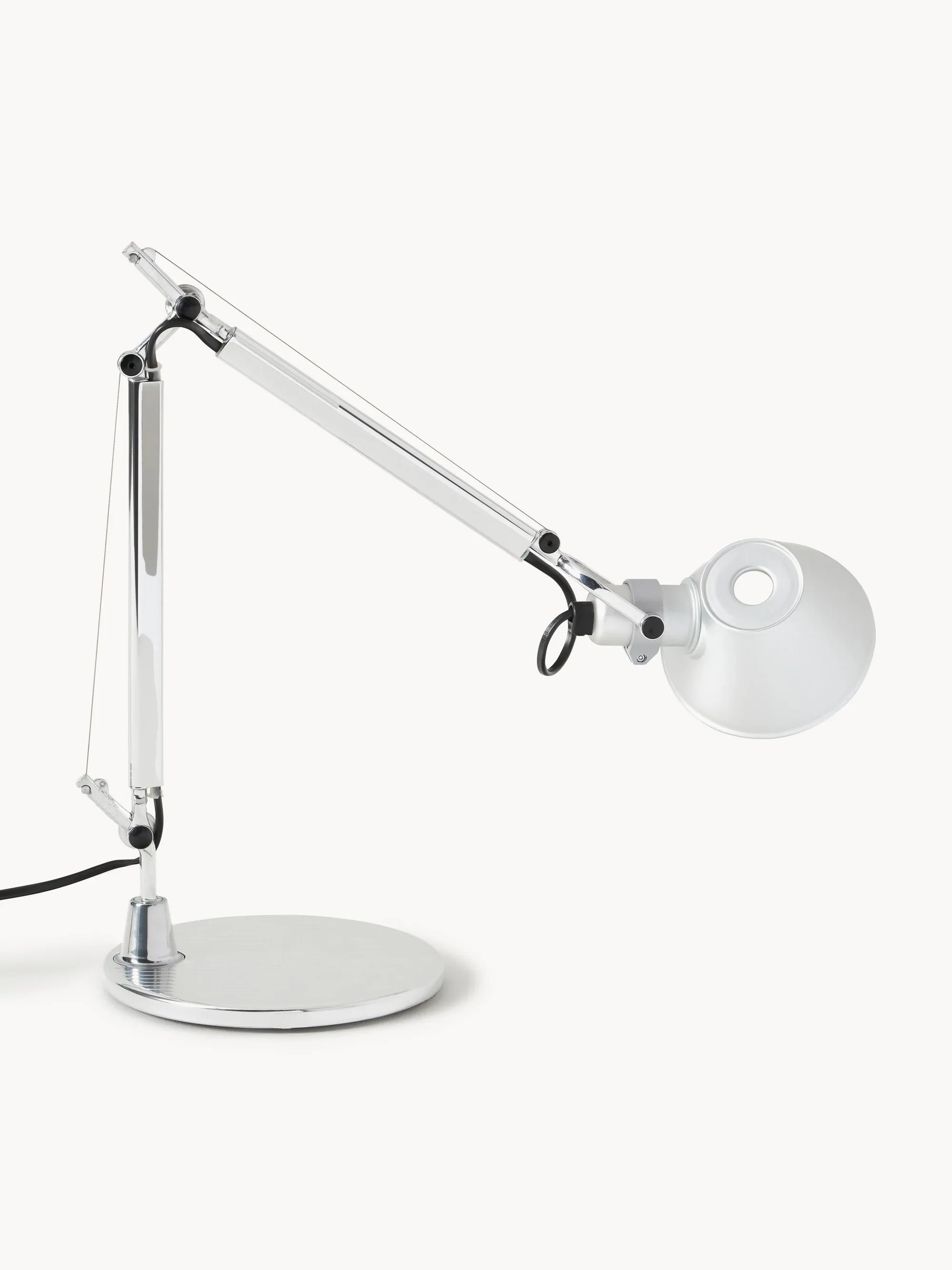 Lampa biurkowa regulowana TOLOMEO MICRO matowy srebrny - Image 3